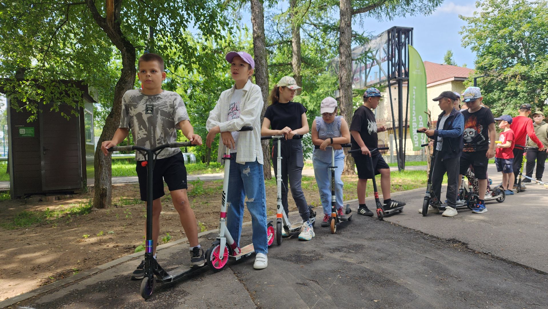 дети, лагерь, безопасность на дорогах, лосино-петровский,