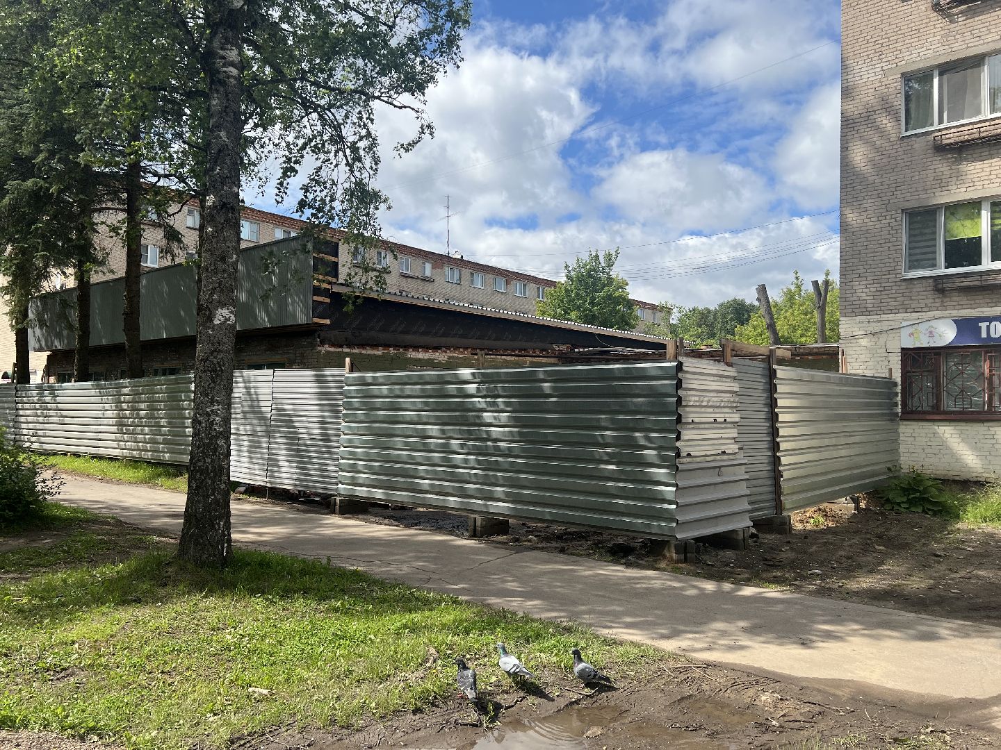 запрудня, строительство, талдомский городской округ,