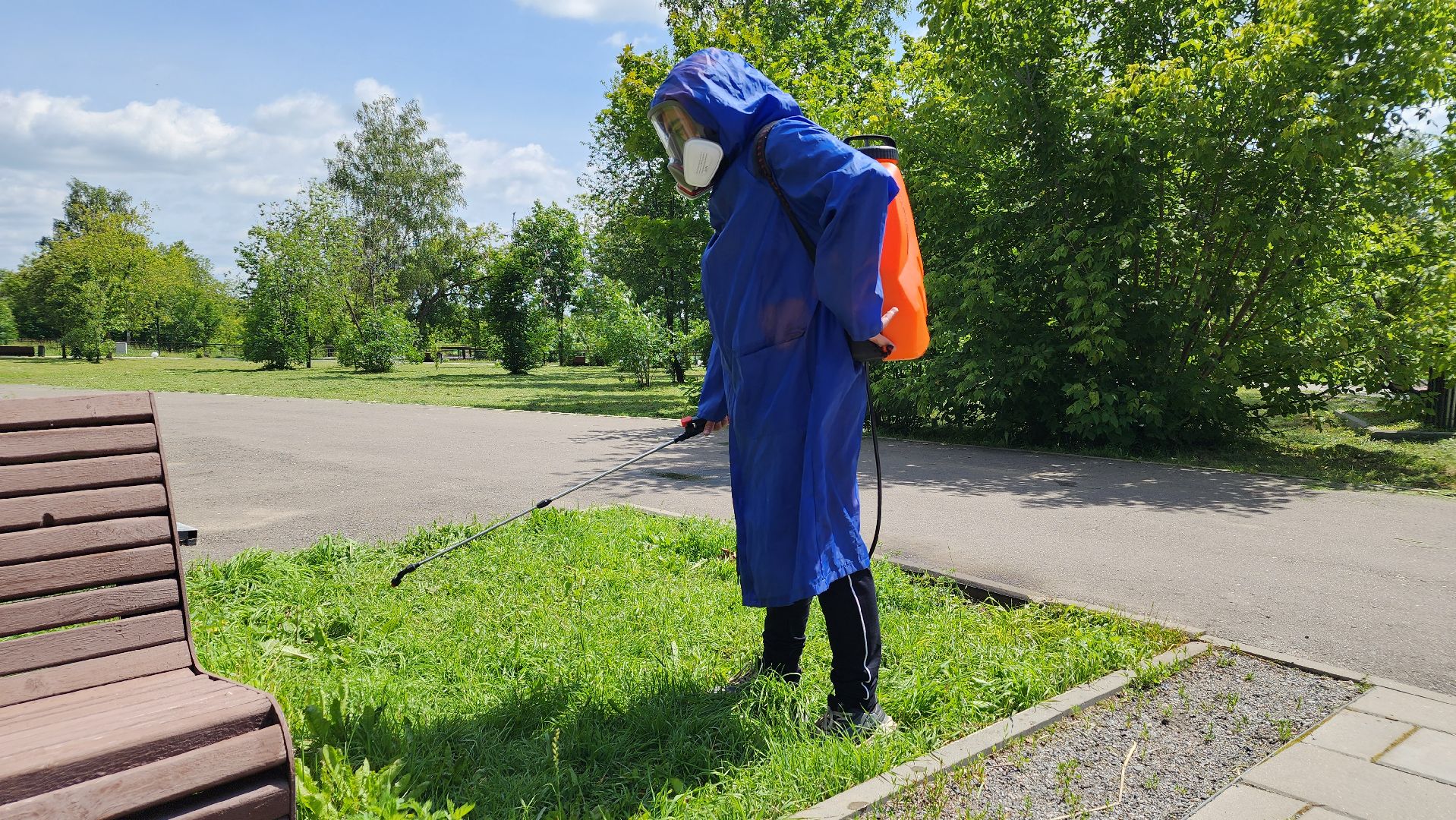 парки подмосковья, акарицидная обработка, лосино-петровский,