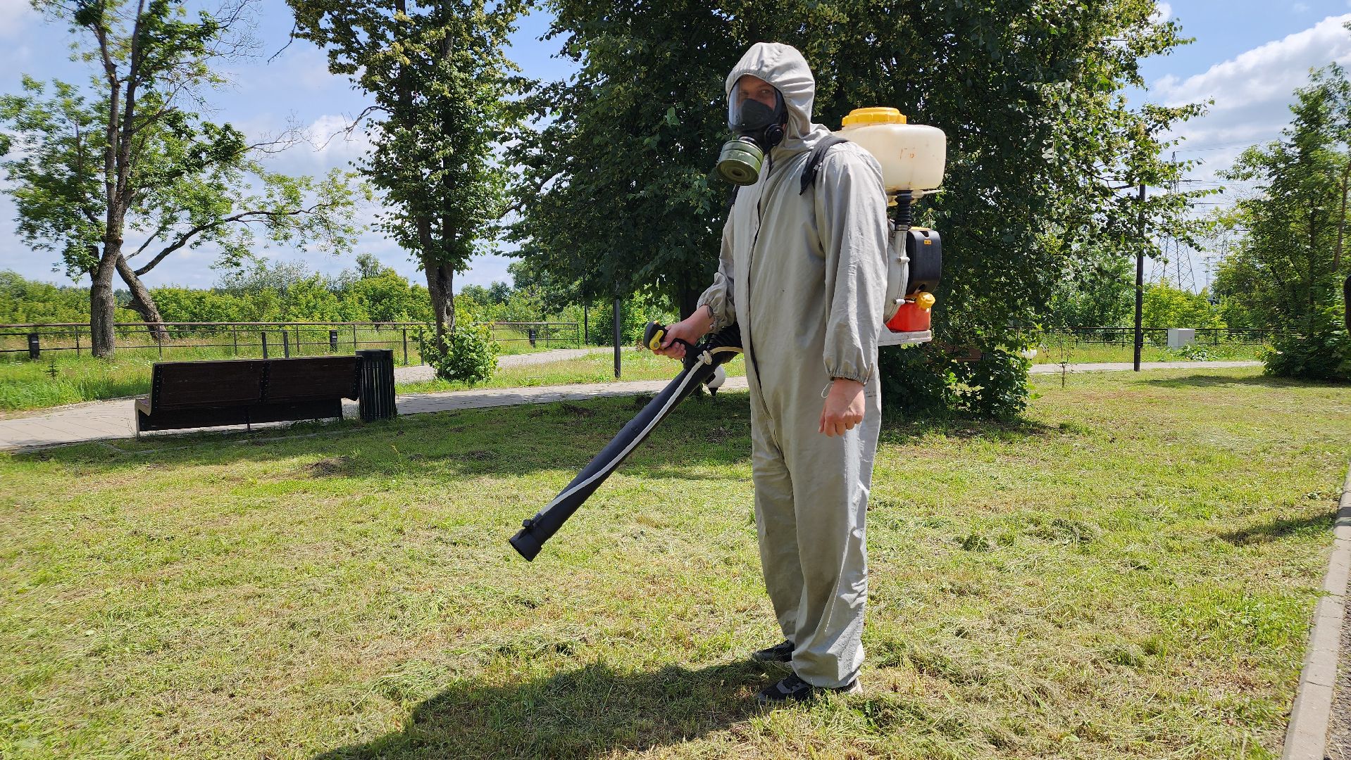 парки подмосковья, акарицидная обработка, лосино-петровский,