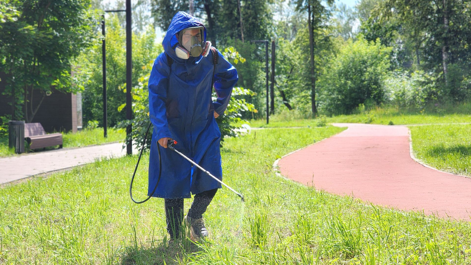 парки подмосковья, акарицидная обработка, лосино-петровский,