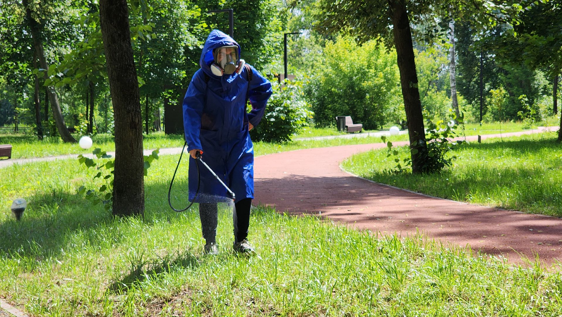 парки подмосковья, акарицидная обработка, лосино-петровский,