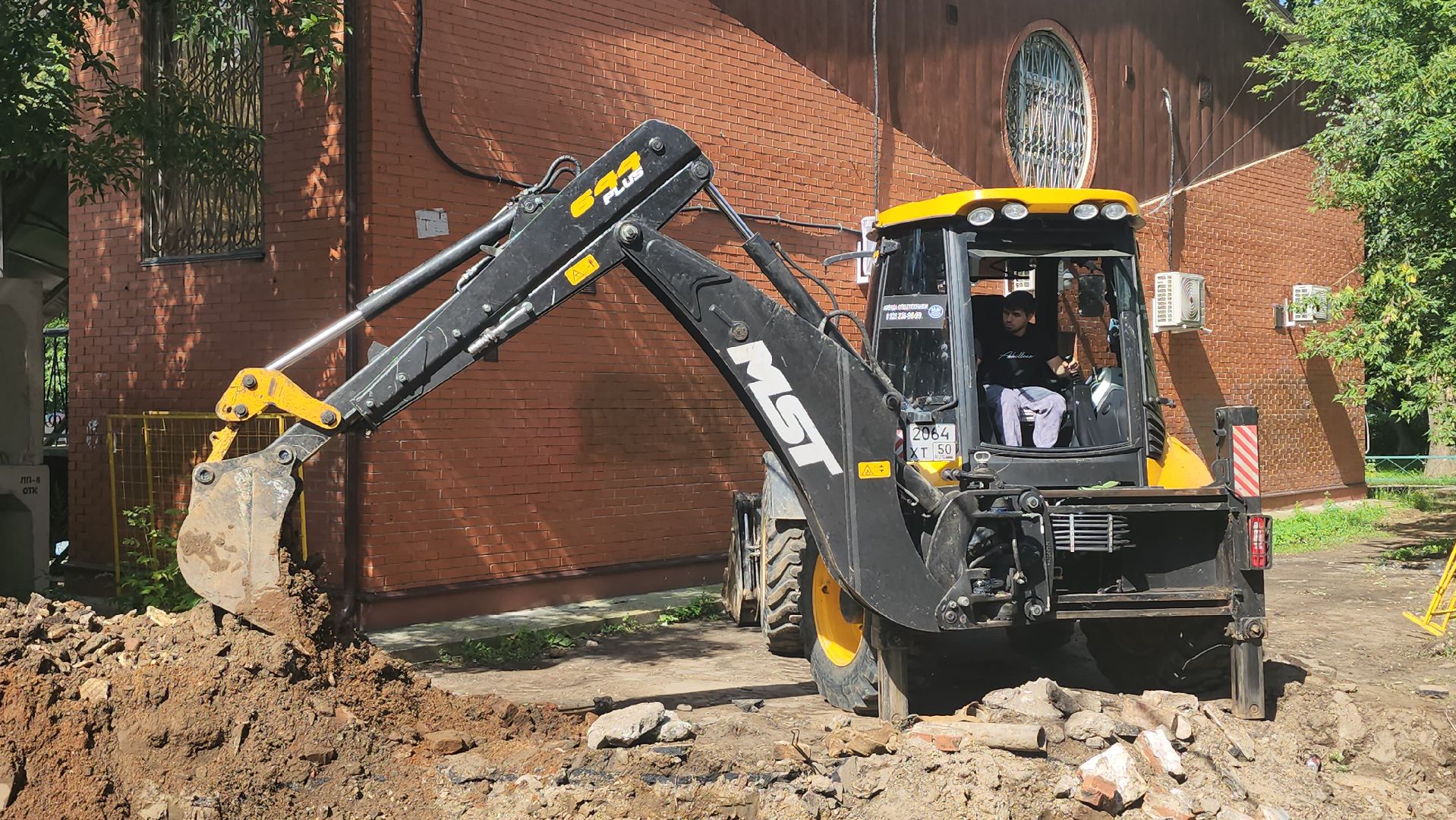 Люберцы, устранение аварии, люберецкая теплосеть,