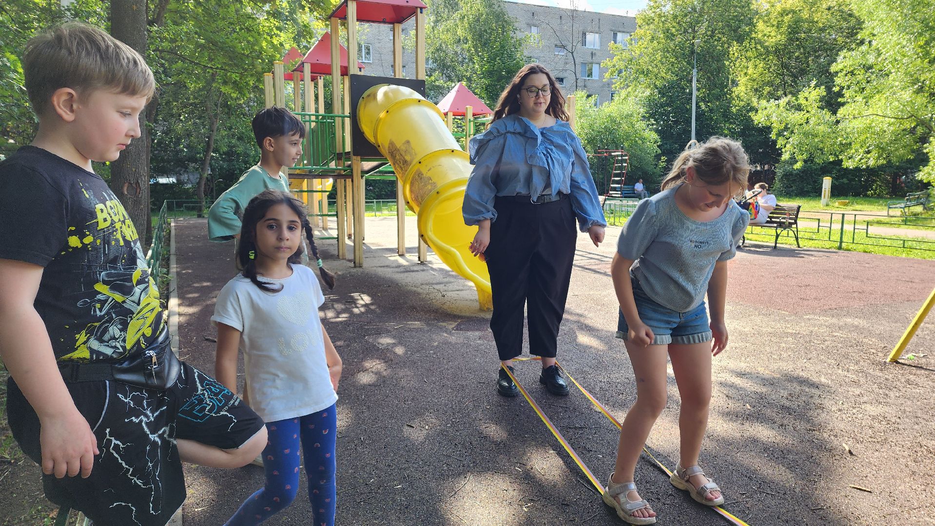 Библиодворик, Библиотека , центральная библиотека, Лобня, Детская площадка ,