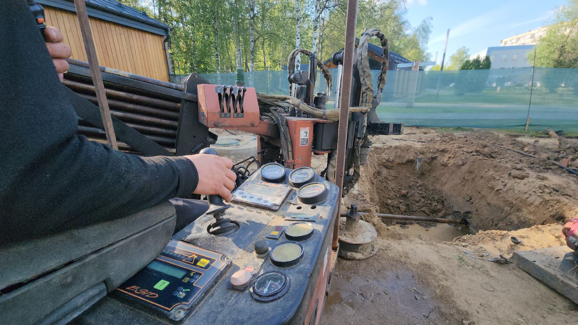 Павильон кафе , Канализация , Лобня , Парк,