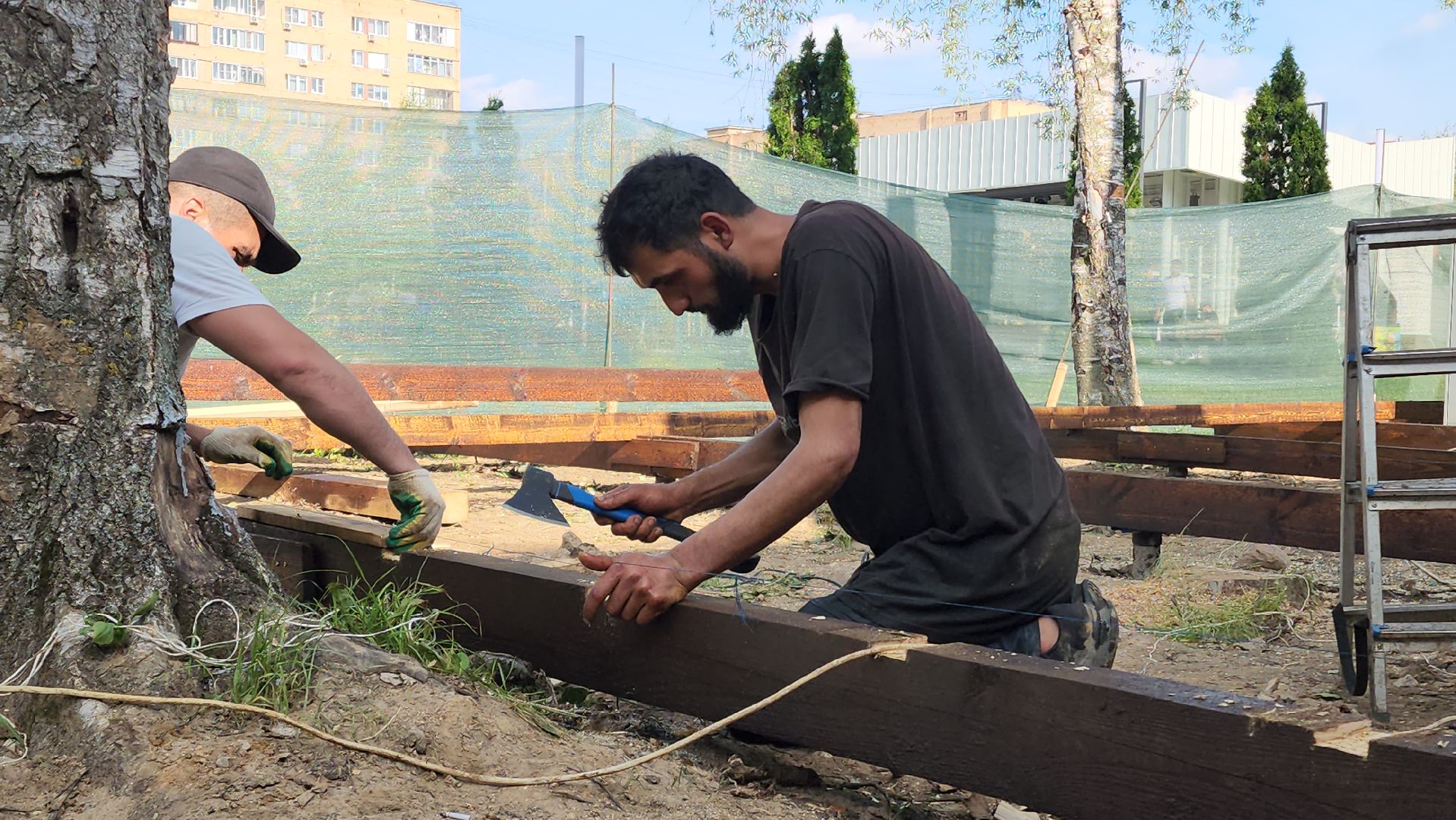 Кафе, летнее кафе, Парк, Лобня ,