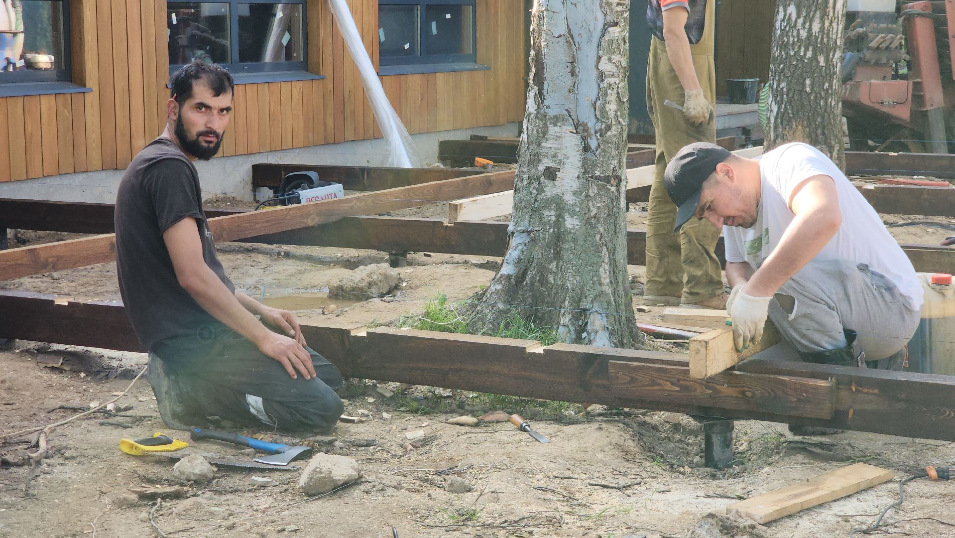 Кафе, летнее кафе, Парк, Лобня ,