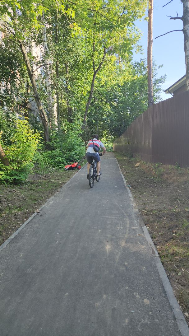 вертикалки, пушкино, пешком в подмосковье, народная тропа, асфальтирование,благоустройство,новый тротуар,региональная программа,