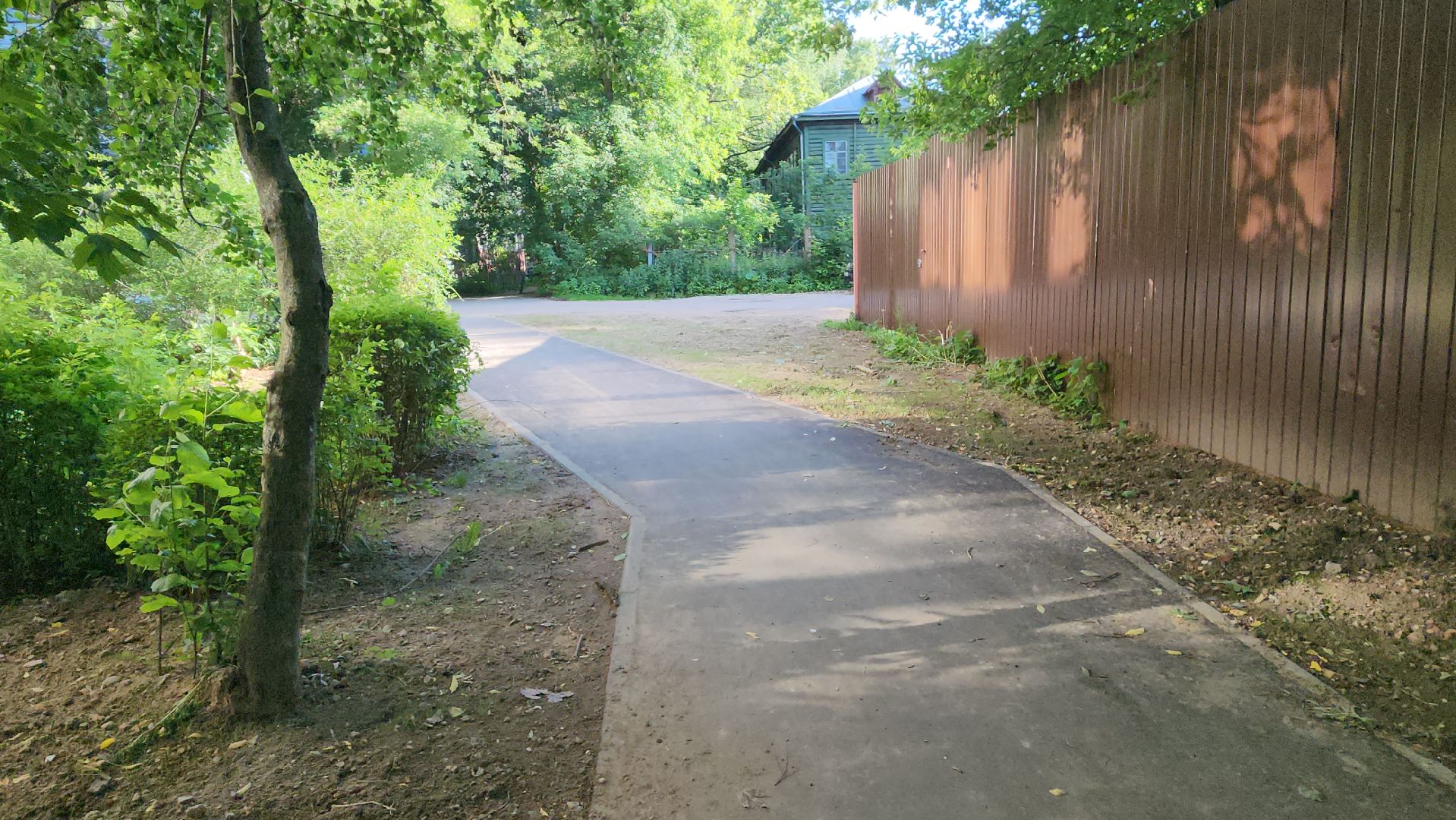 вертикалки, пушкино, пешком в подмосковье, народная тропа, асфальтирование,благоустройство,новый тротуар,региональная программа,