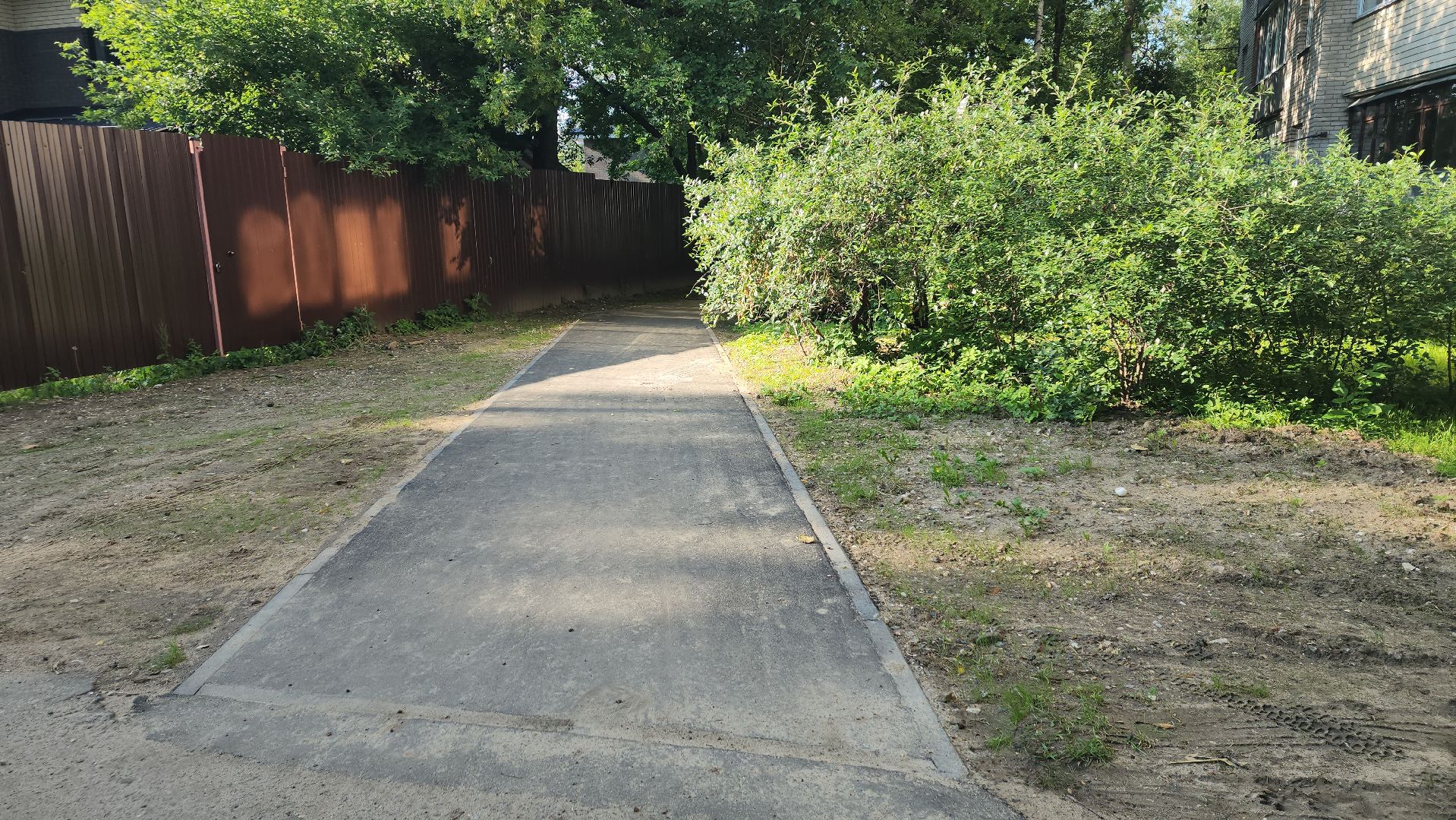 вертикалки, пушкино, пешком в подмосковье, народная тропа, асфальтирование,благоустройство,новый тротуар,региональная программа,