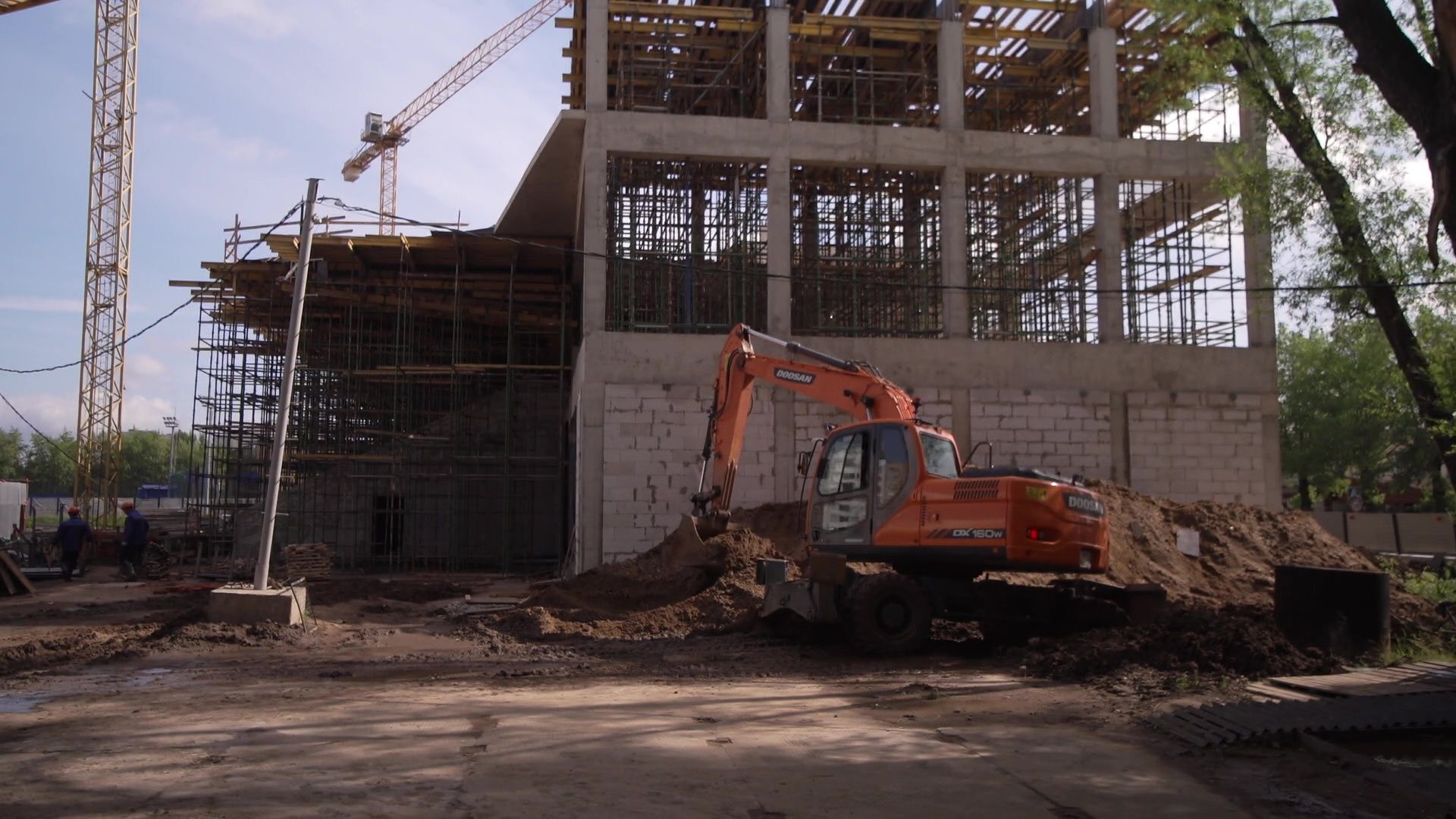 Реутов, строительство, академия вратарского мастерства, Вячеслав Чанов, Игорь Акинфеев,футбольное поле,трибуны,