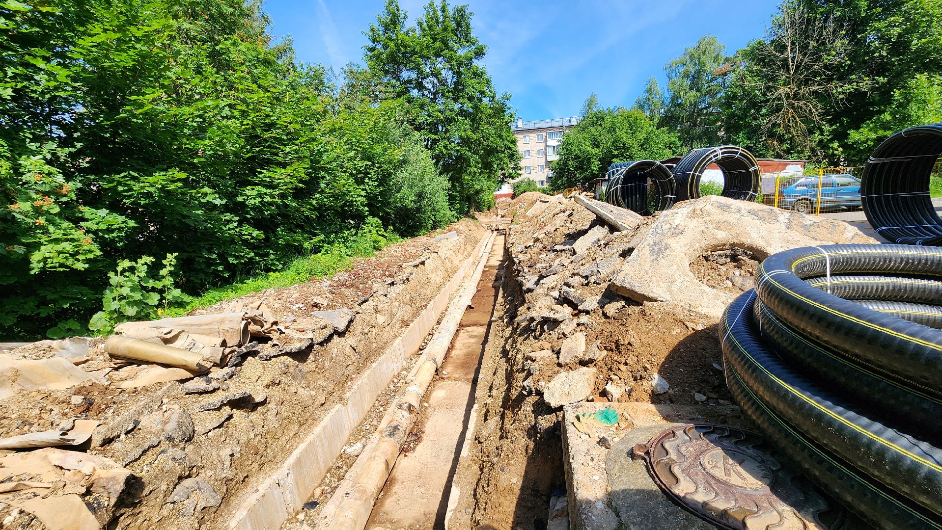 Руза, жкх, замена теплосетей, цтп,