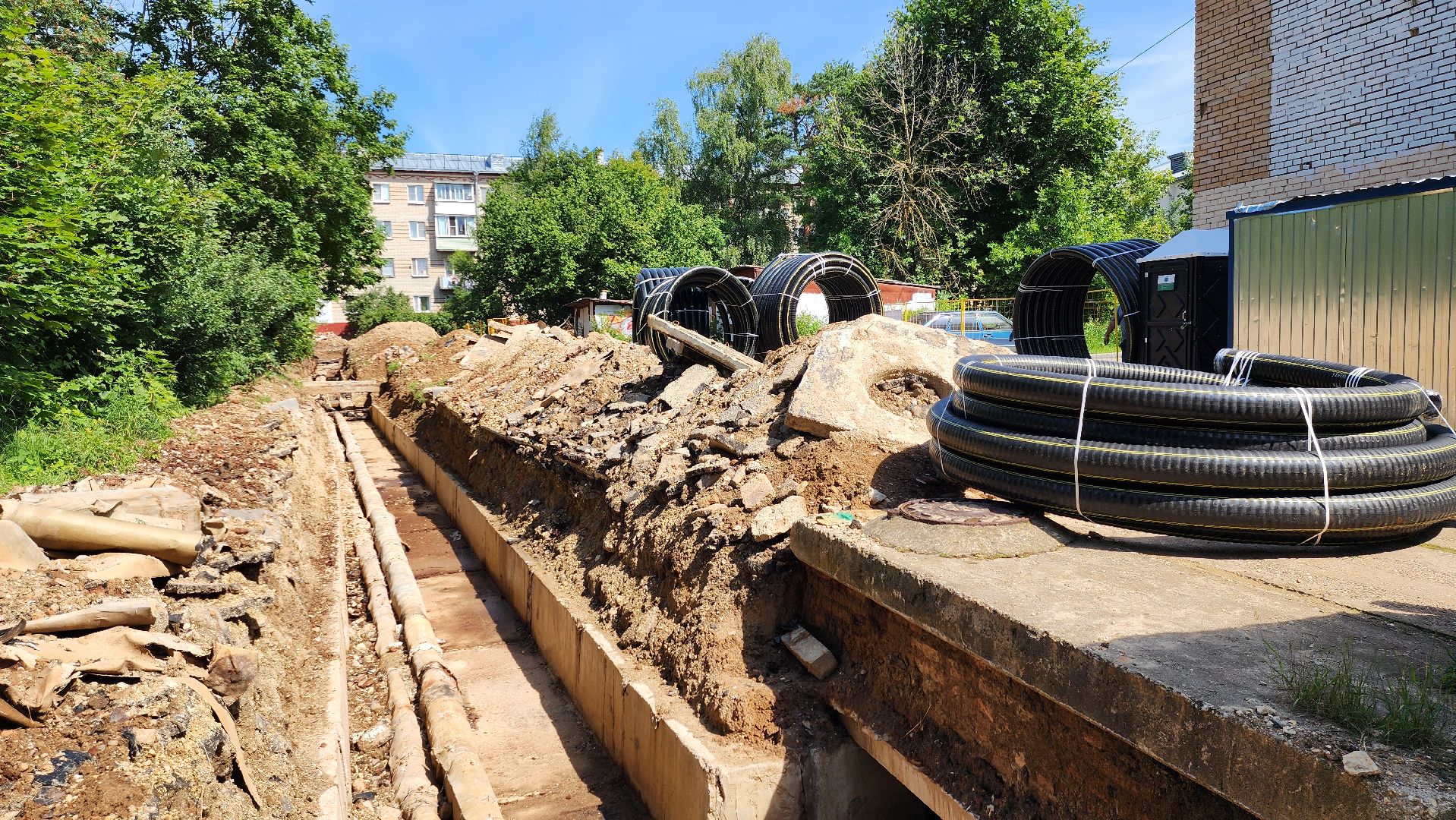 Руза, жкх, замена теплосетей, цтп,