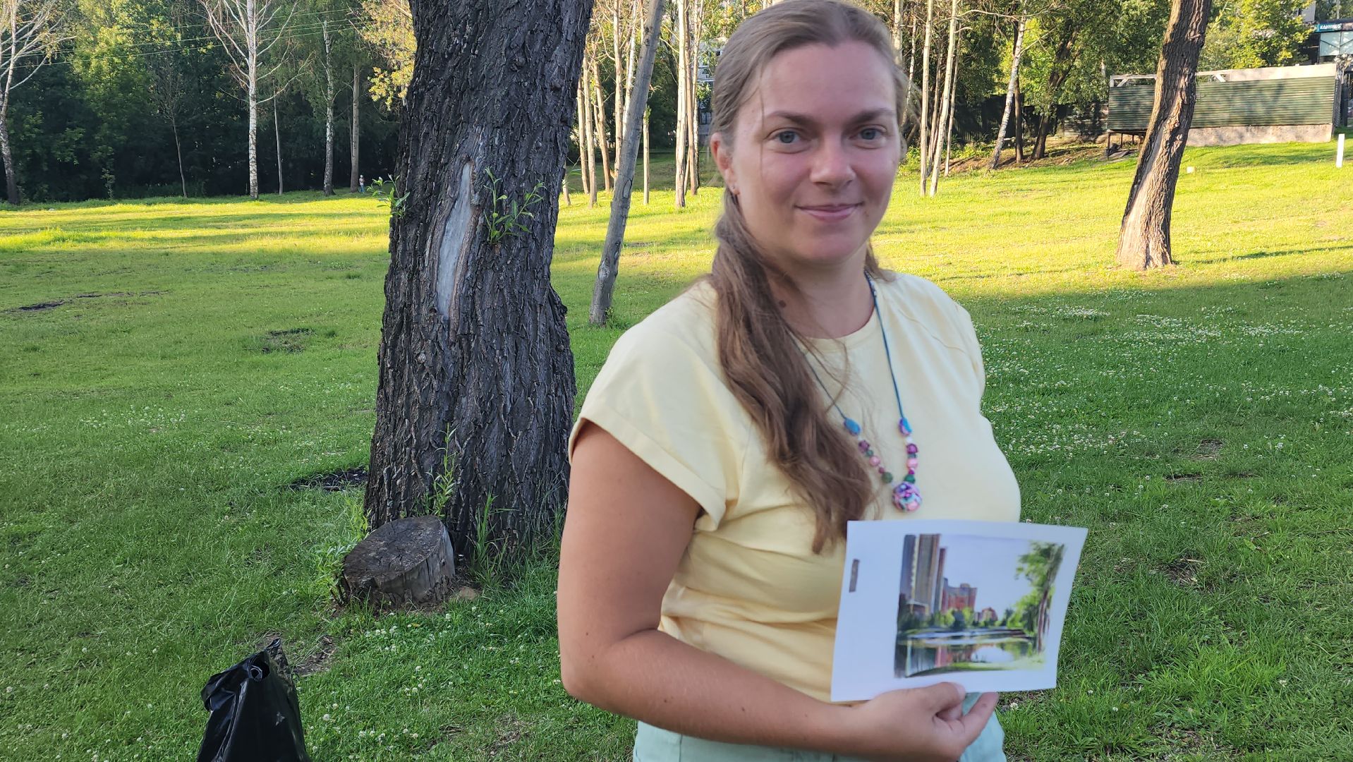 вертикалки, пушкино, пленэр, река, серебрянка,художница, центральная библиотека,мастер-класс,пейзаж,рисование,летний досуг,