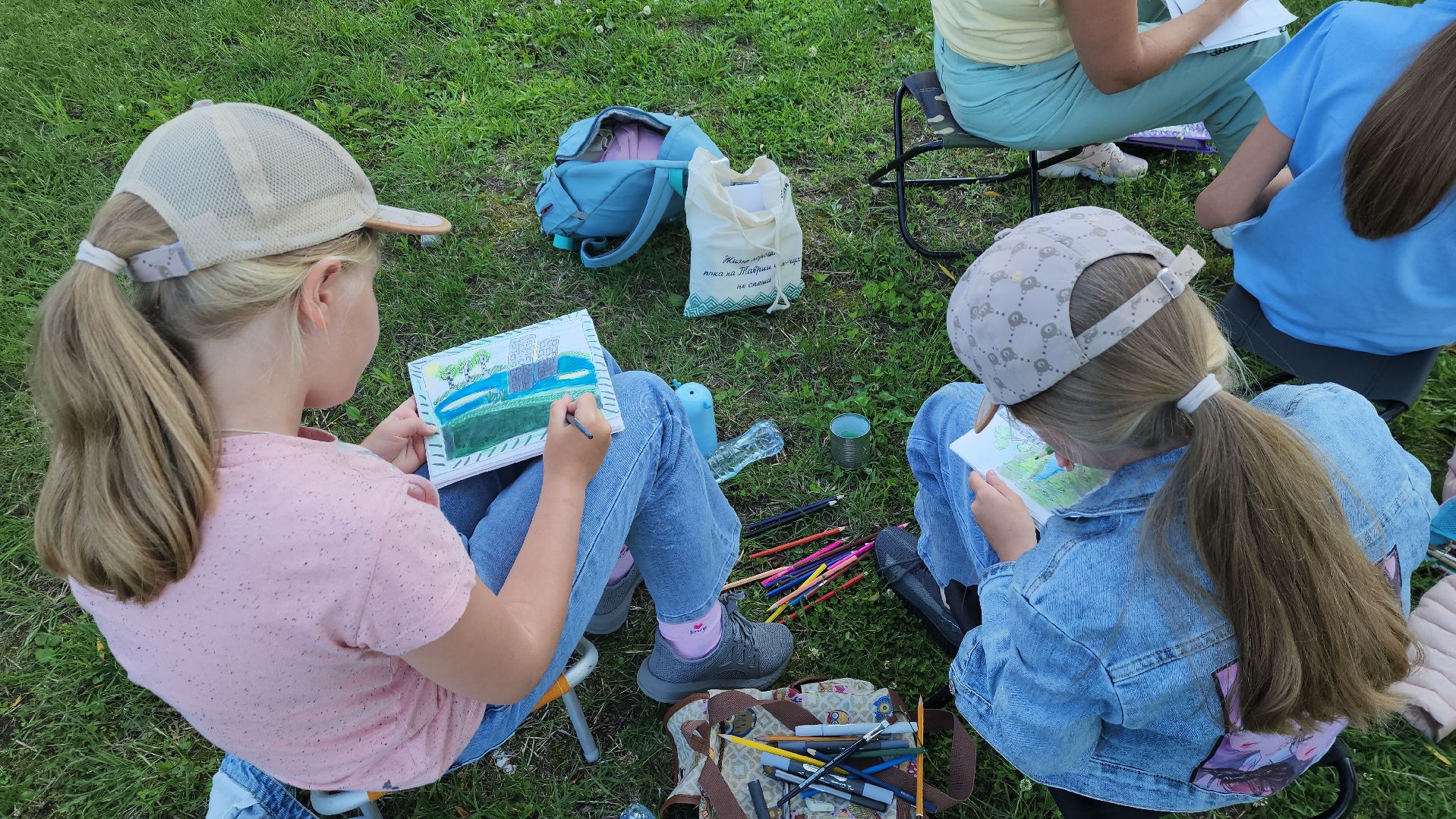 вертикалки, пушкино, пленэр, река, серебрянка,художница, центральная библиотека,мастер-класс,пейзаж,рисование,летний досуг,