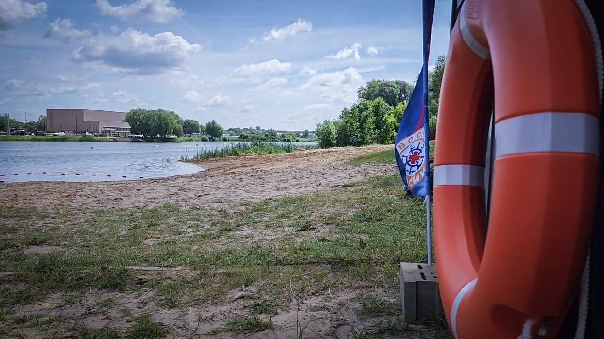 бронницы, благоустройство пляжа, пляж в бронницах, пляж на бельском озере в бронницах,