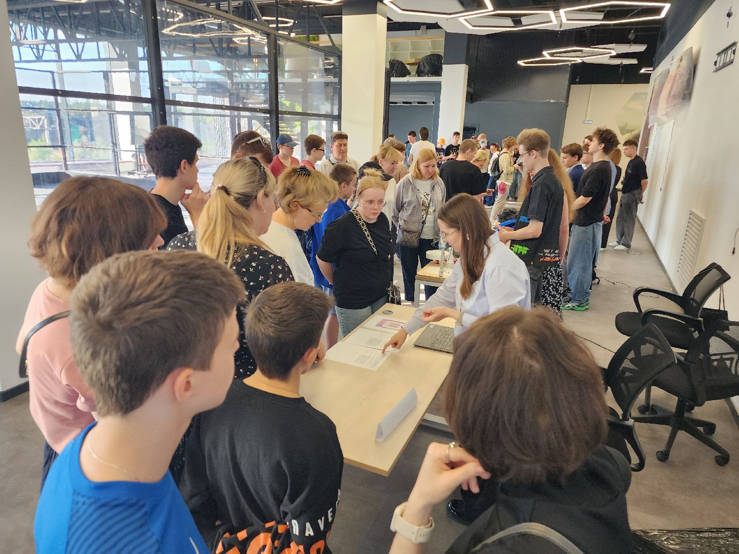 фрязино, технопарк, день открытых дверей, технологии, образование, старшеклассники,