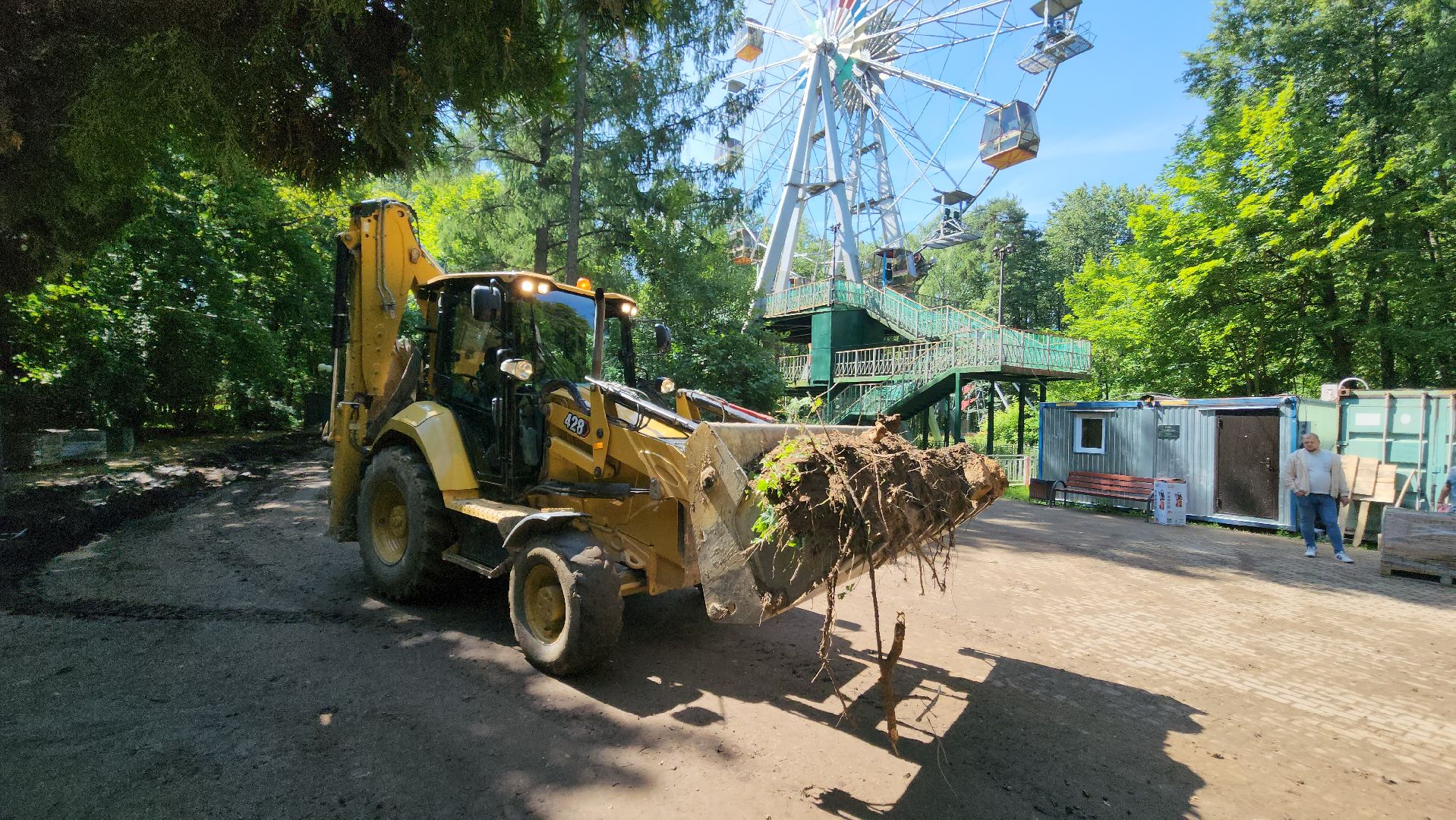 красногорск, городской парк, реконструкция,
