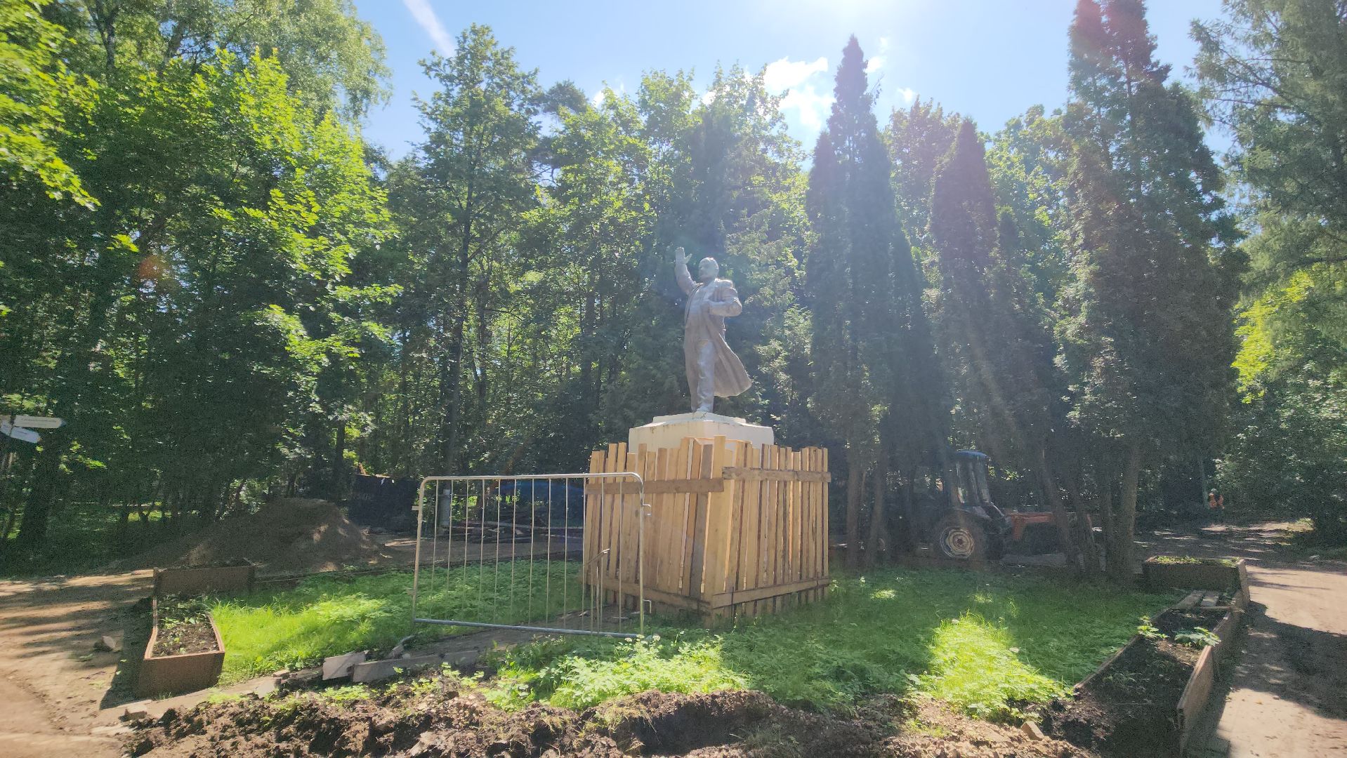 красногорск, городской парк, реконструкция,