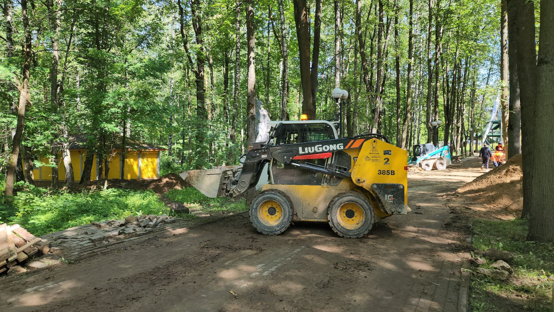 красногорск, городской парк, реконструкция,
