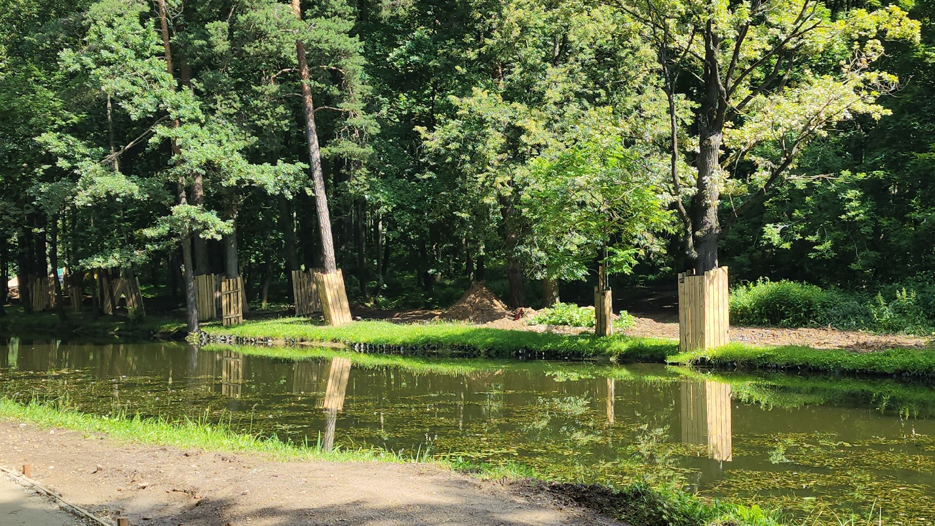 красногорск, городской парк, реконструкция,