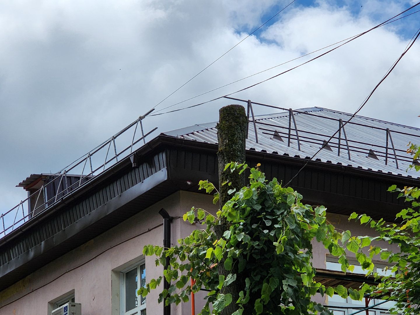 чехов, улица пионерская 2, взрослая поликлиника, текущий ремонт, замена кровли, ремонт крыши, реконструкция, демонтажные работы, фасадные работы, кровельные работы, инженерные сети, благоустройство территории,