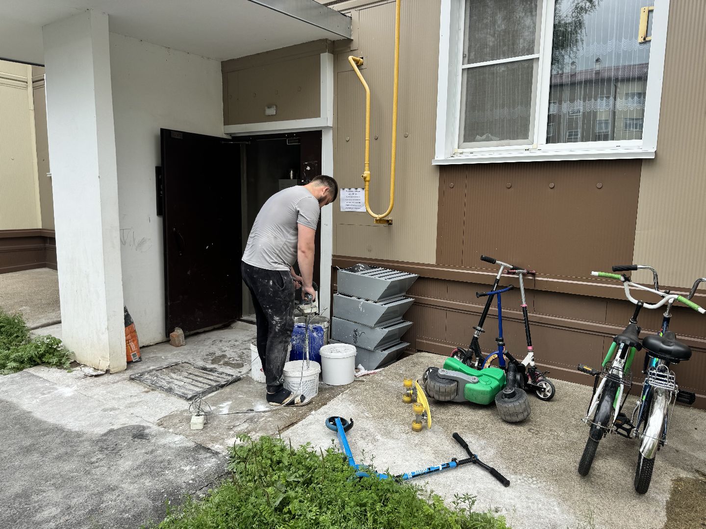 шаховская, ремонт мкд, подьезды,