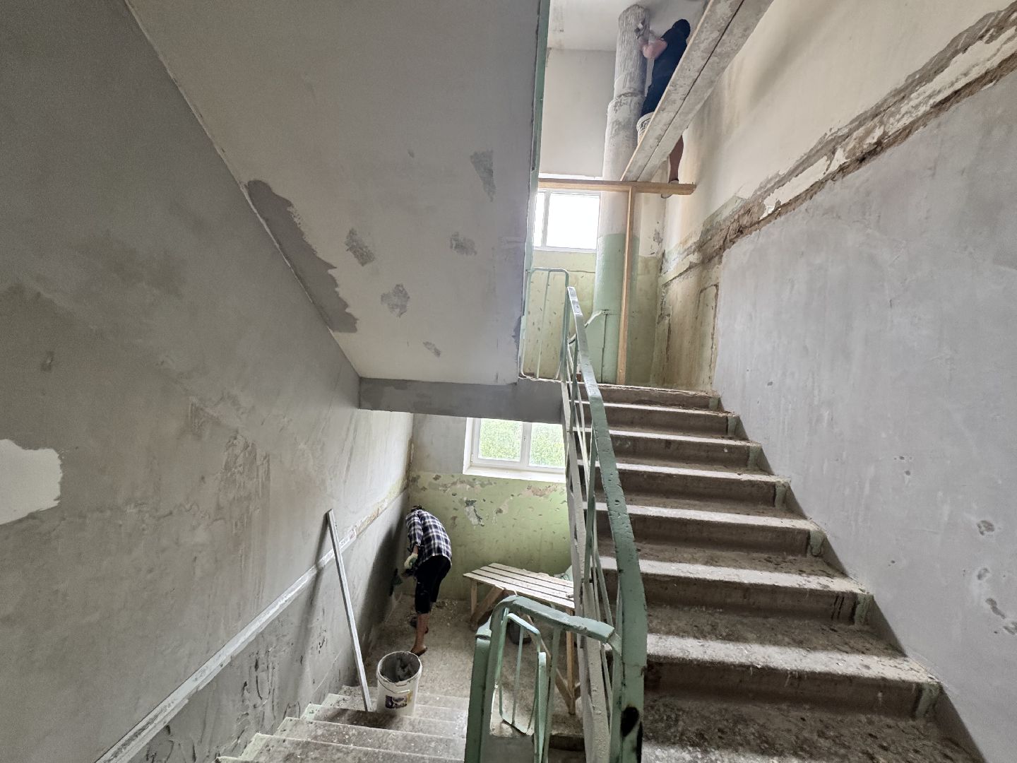 шаховская, ремонт мкд, подьезды,