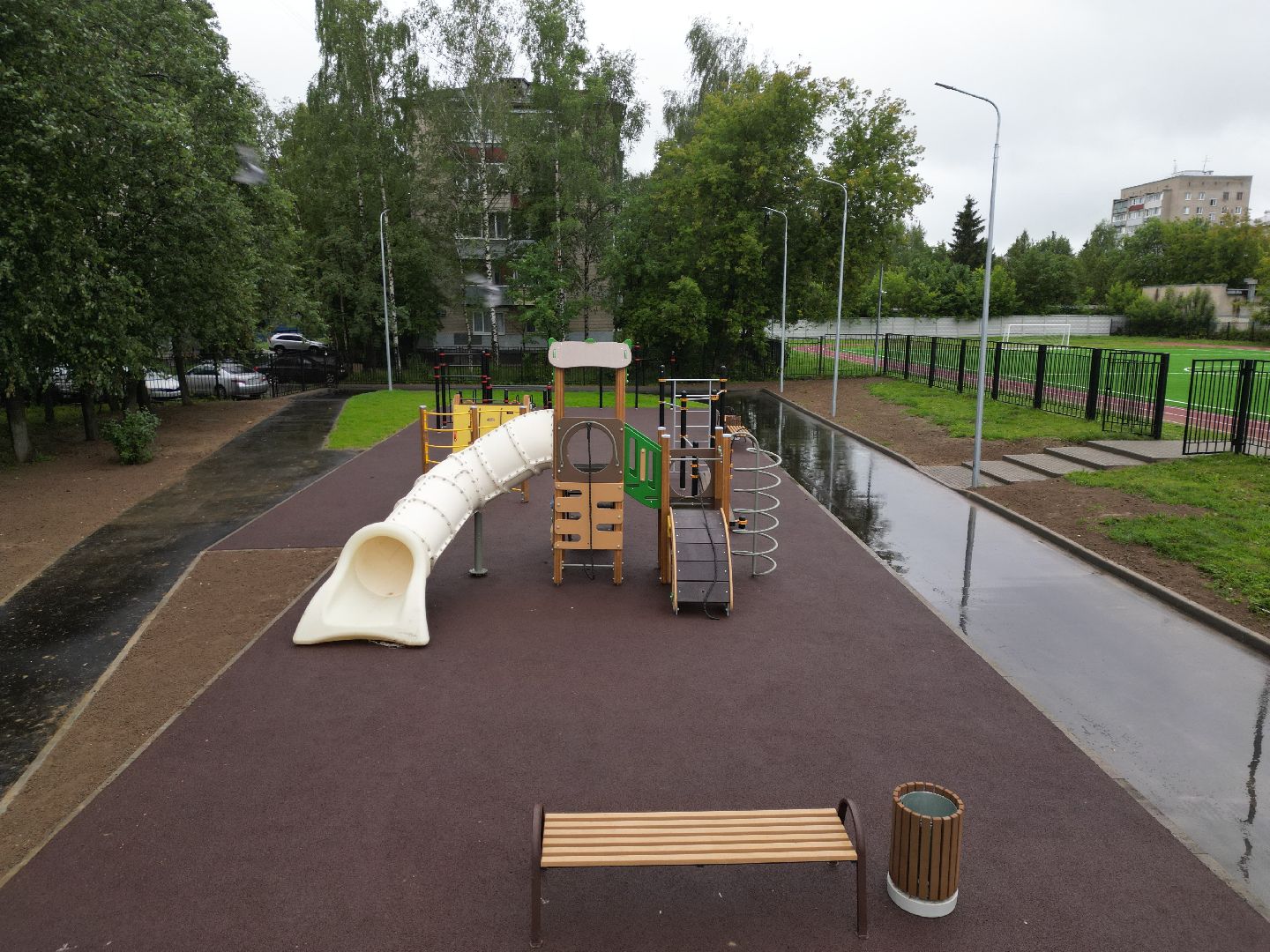 видео с коптера, гимназия им подольских курсантов,