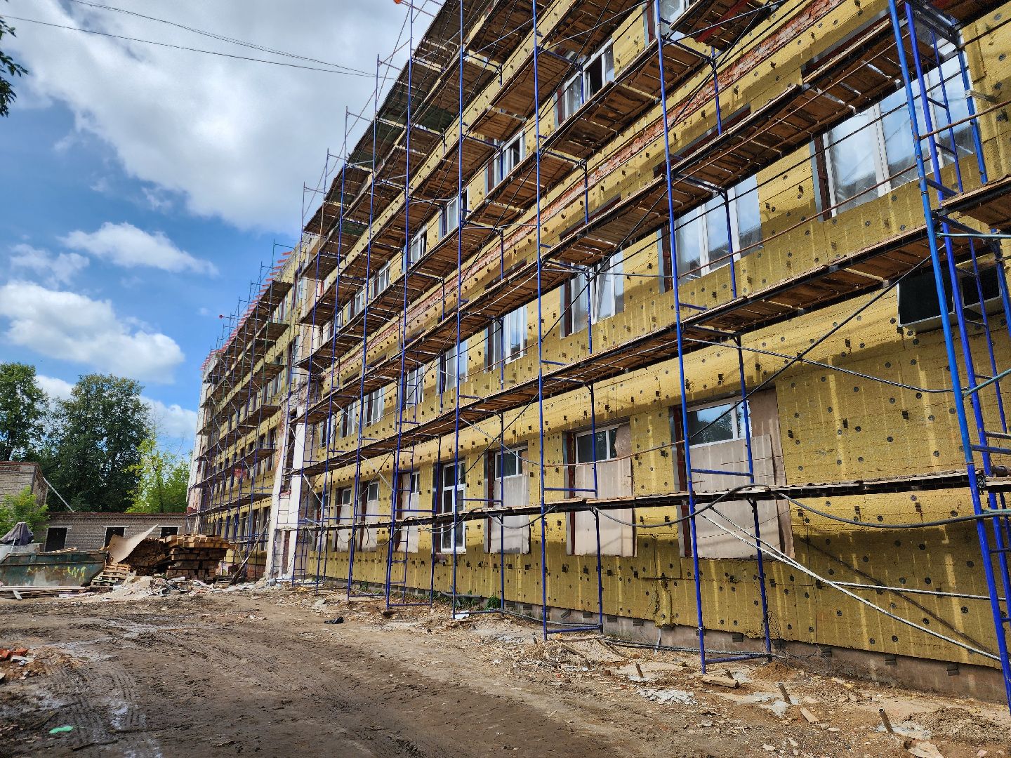 Электросталь , Строительство, Ремонт, Школа, Ремонт школы, Жители,