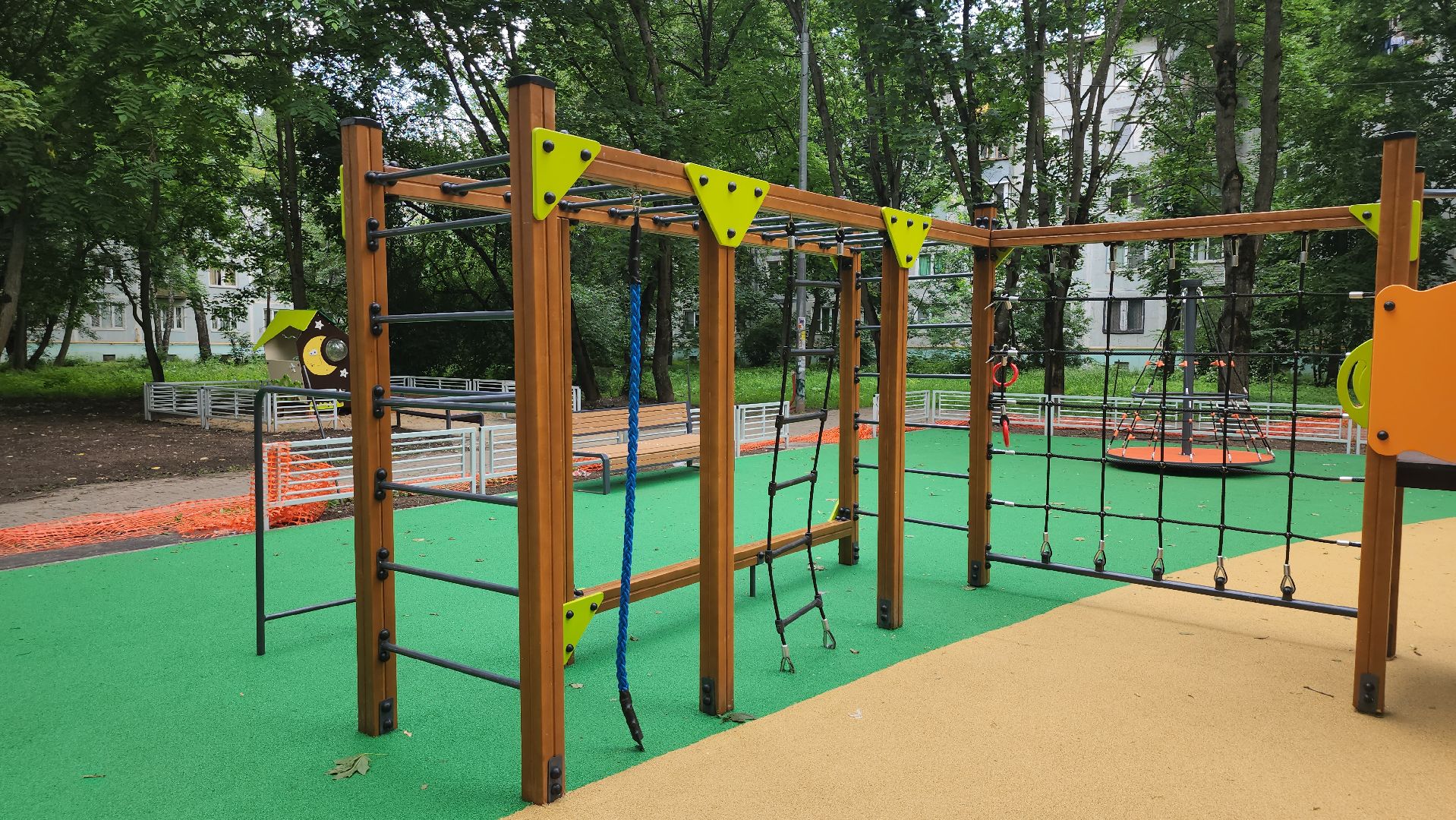 новая площадка, детска игровая площадка, щёлково, чкаловский,