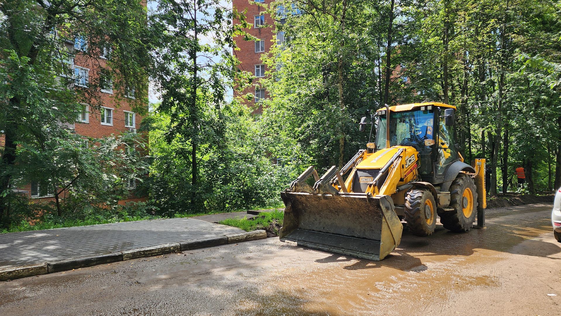 ремонт дорог,