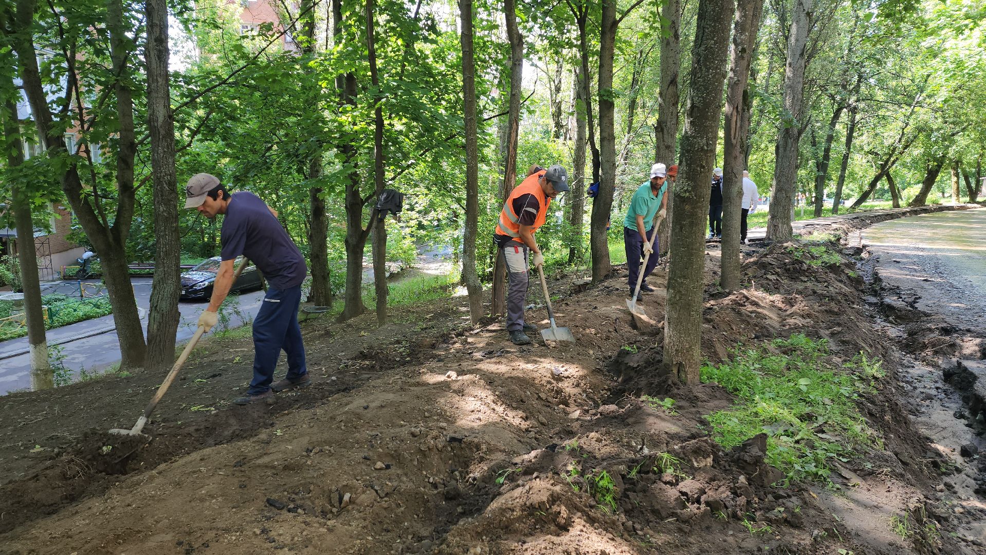 ремонт дорог,