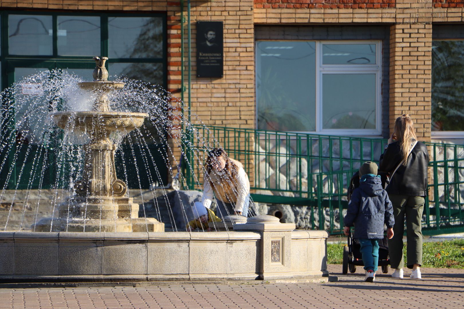 Серебряные Пруды, фонтан