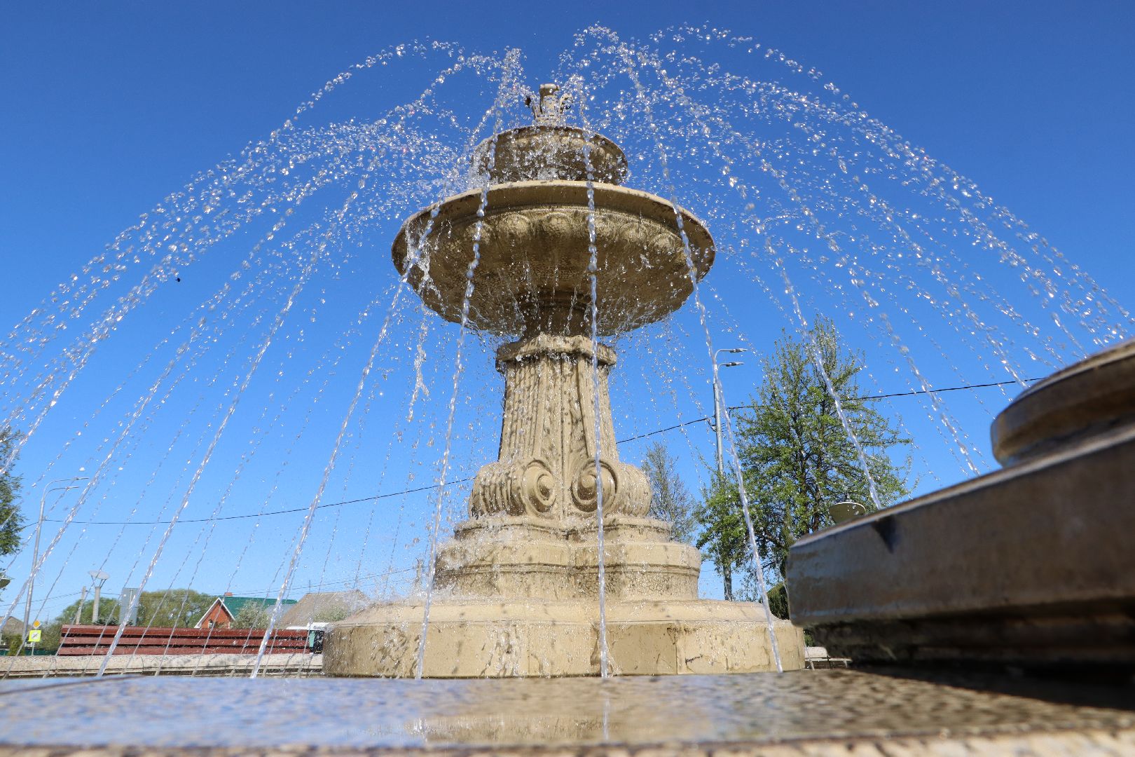 Серебряные Пруды, фонтан