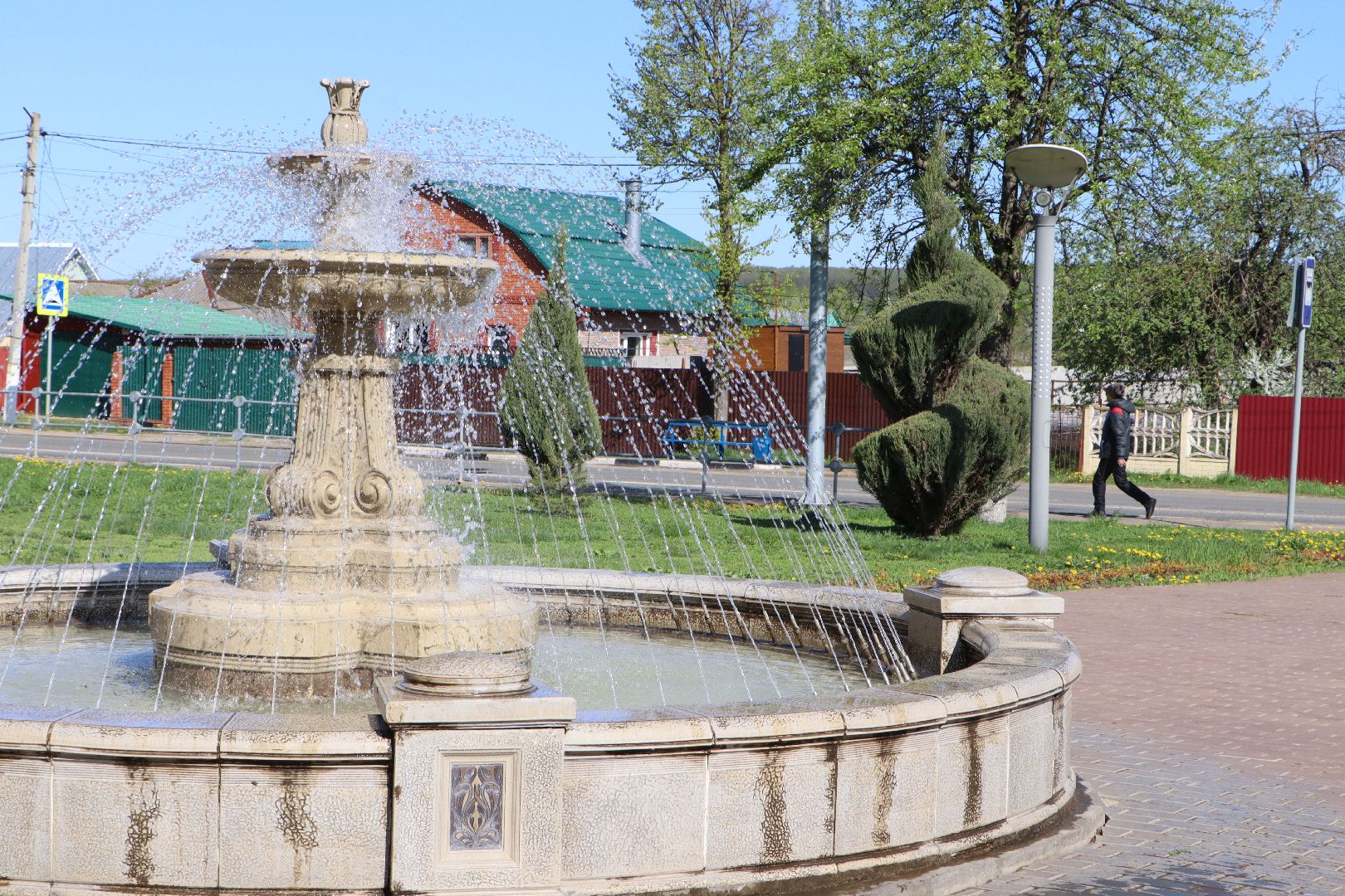 Серебряные Пруды, фонтан