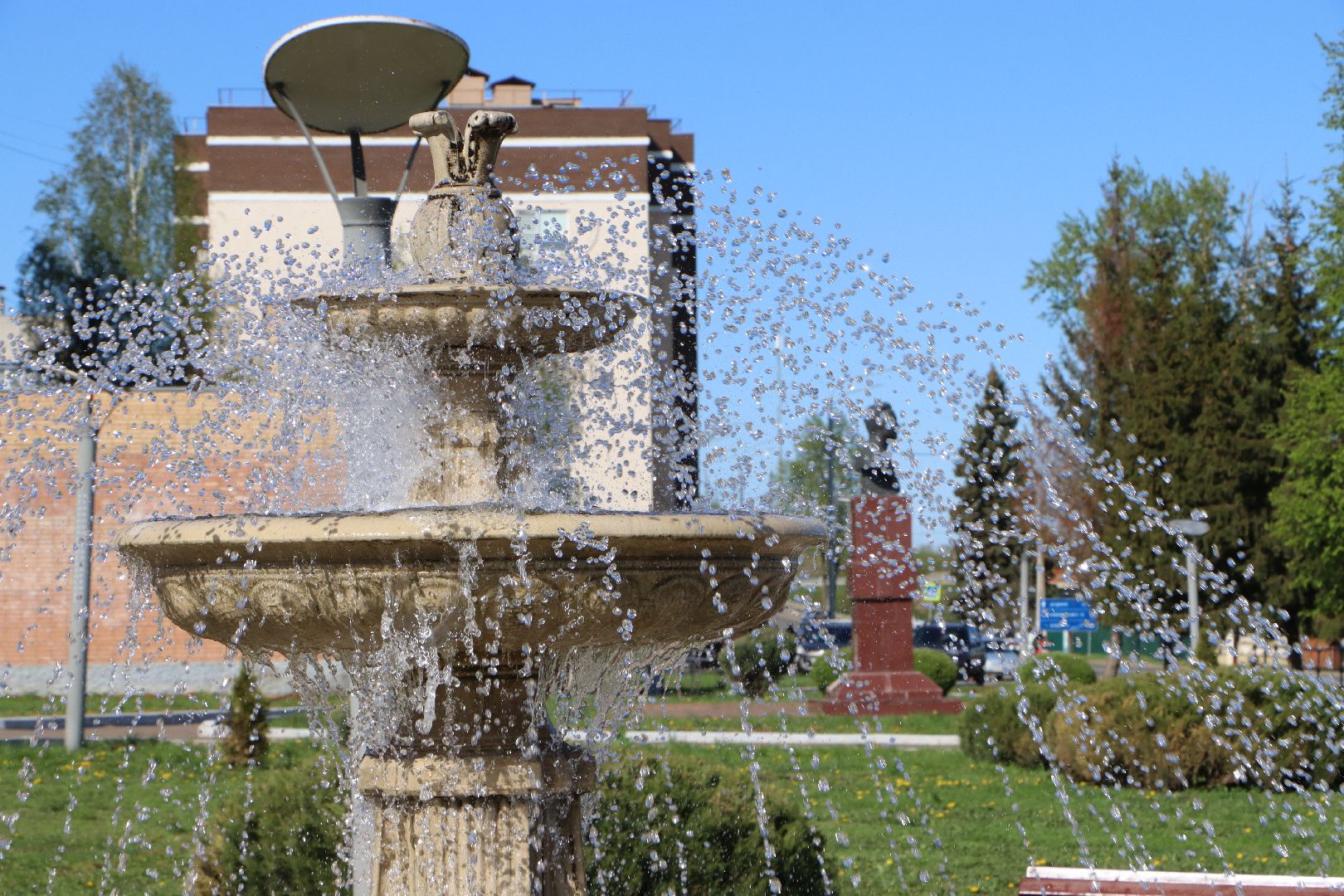 Серебряные Пруды, фонтан
