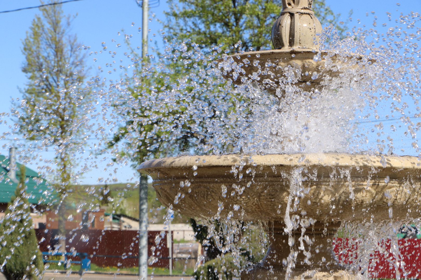 Серебряные Пруды, фонтан