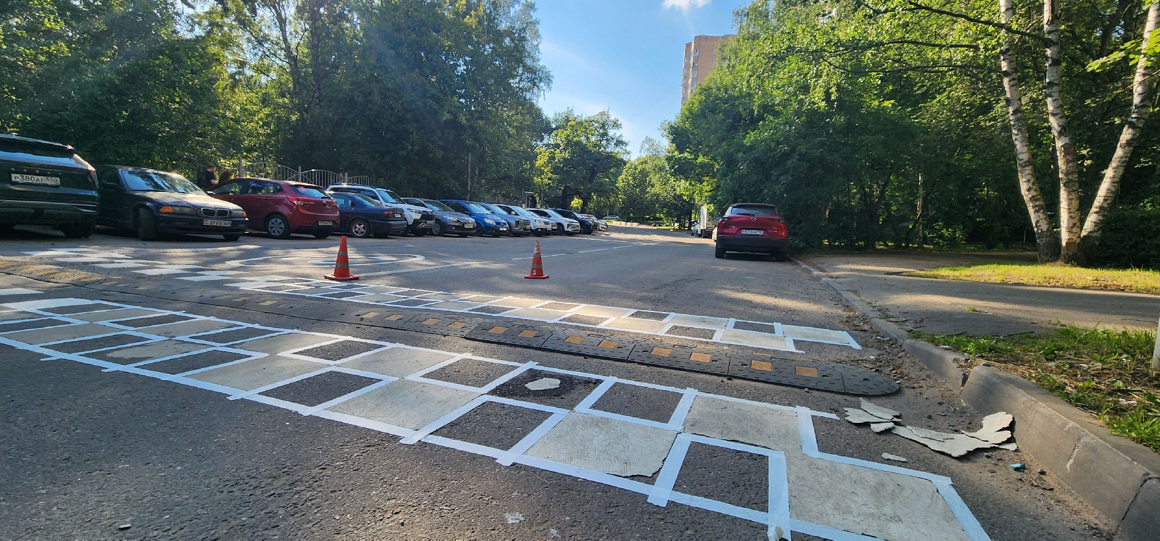 Химки,  Дороги, Безопасность, Разметка,