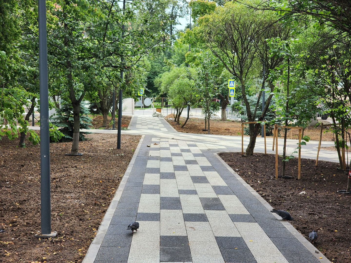 королёв, благоустройство, сквер у проходной ркк энергия, обновленный памятник ленину,