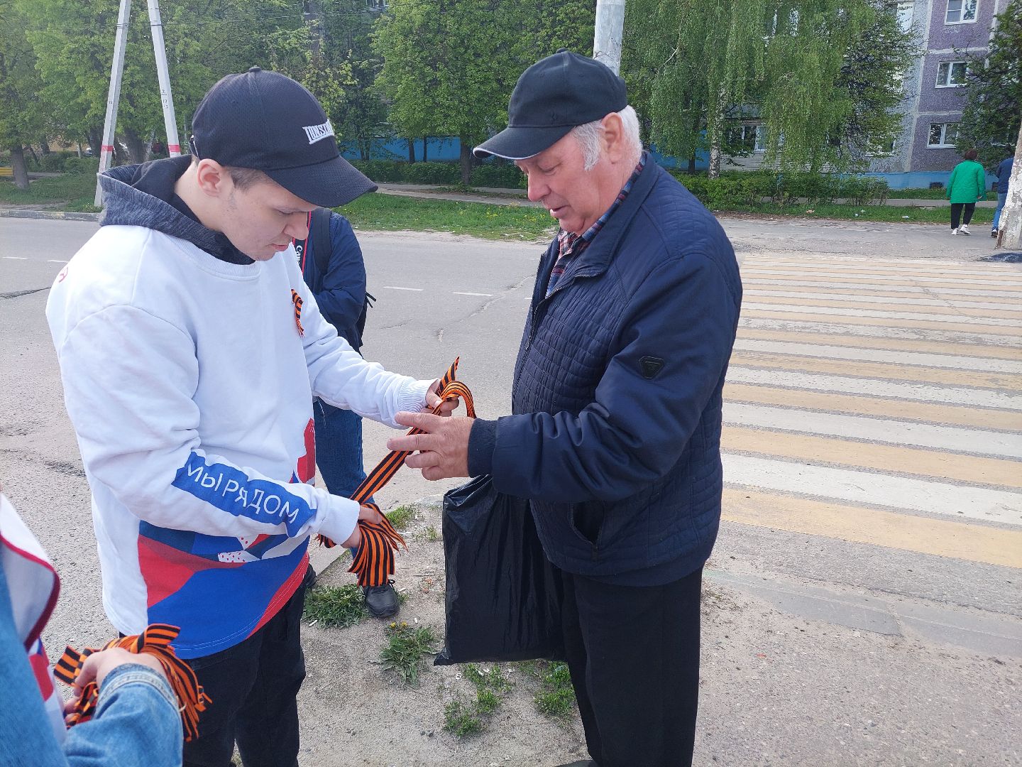 волонтёры, акция, память