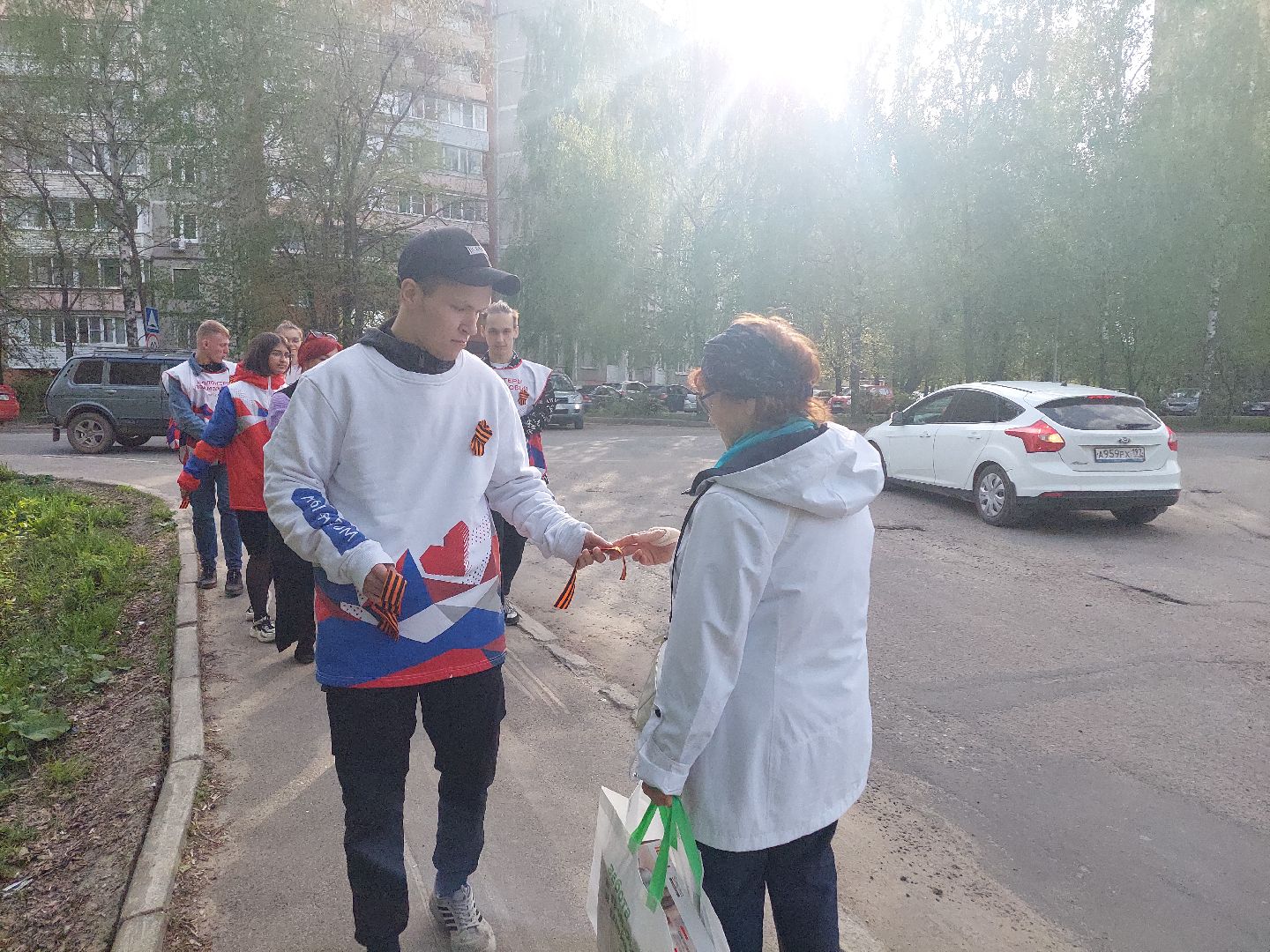 волонтёры, акция, память