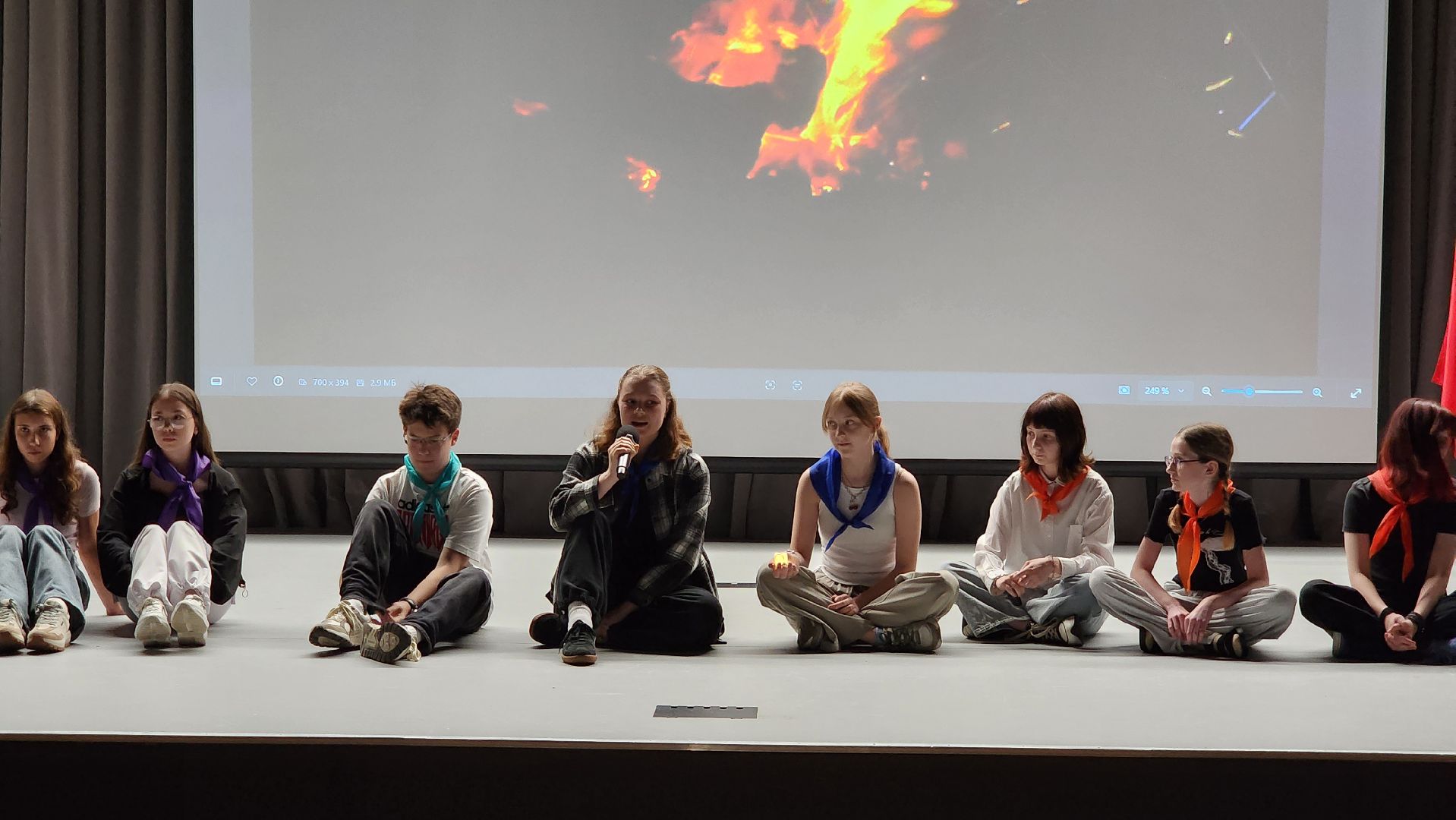 Летний лагерь , Школа , Лобня, Закрытие летнего лагеря ,