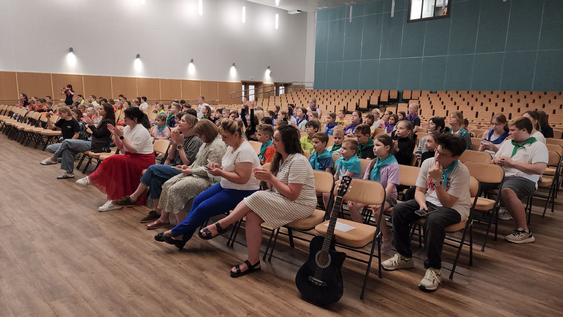 Летний лагерь , Школа , Лобня, Закрытие летнего лагеря ,