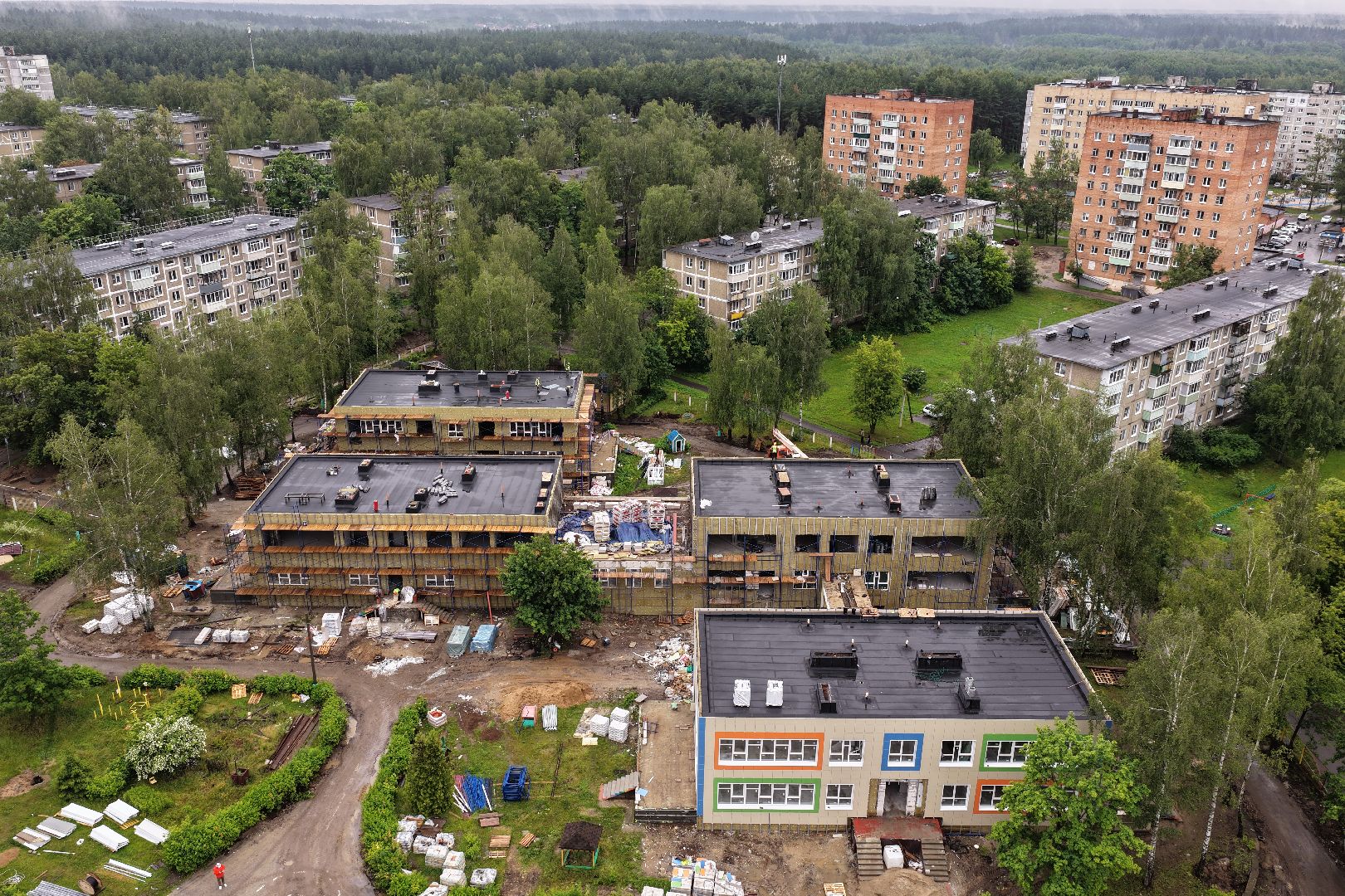 видео с коптера, ремонт детского сада егорьевск, детский сад 1 егорьевск,