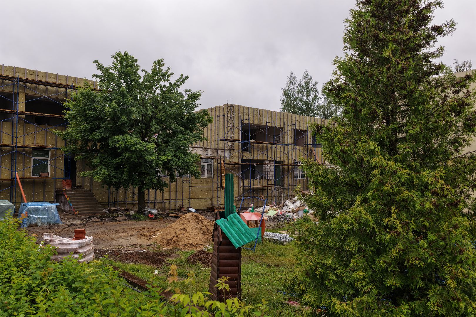 видео с коптера, ремонт детского сада егорьевск, детский сад 1 егорьевск,