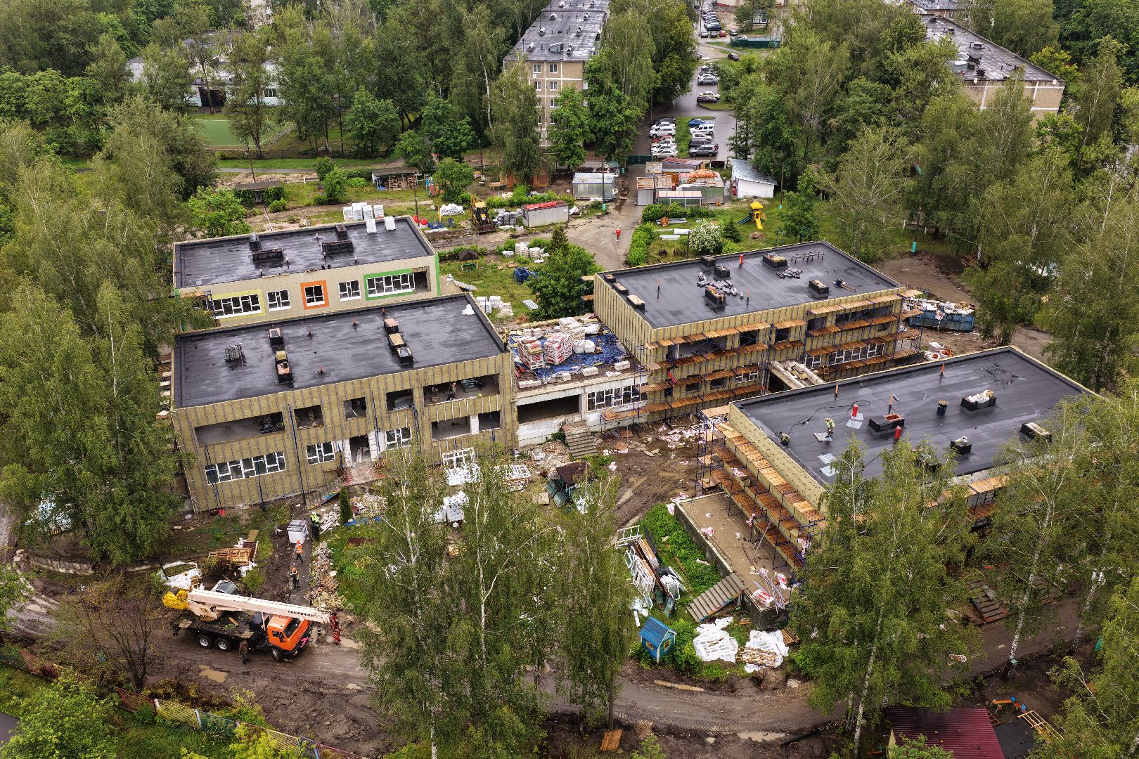 видео с коптера, ремонт детского сада егорьевск, детский сад 1 егорьевск,