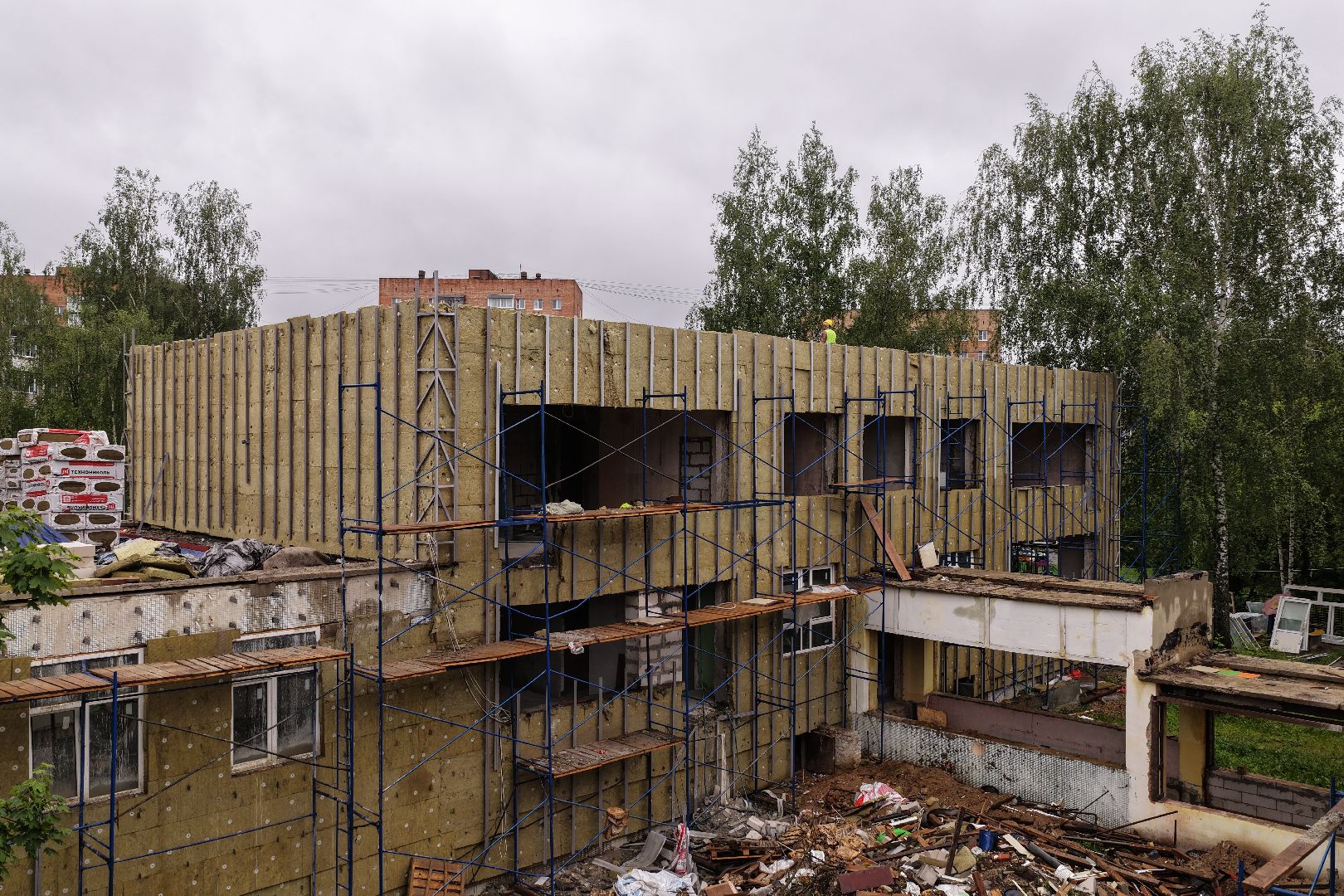 видео с коптера, ремонт детского сада егорьевск, детский сад 1 егорьевск,