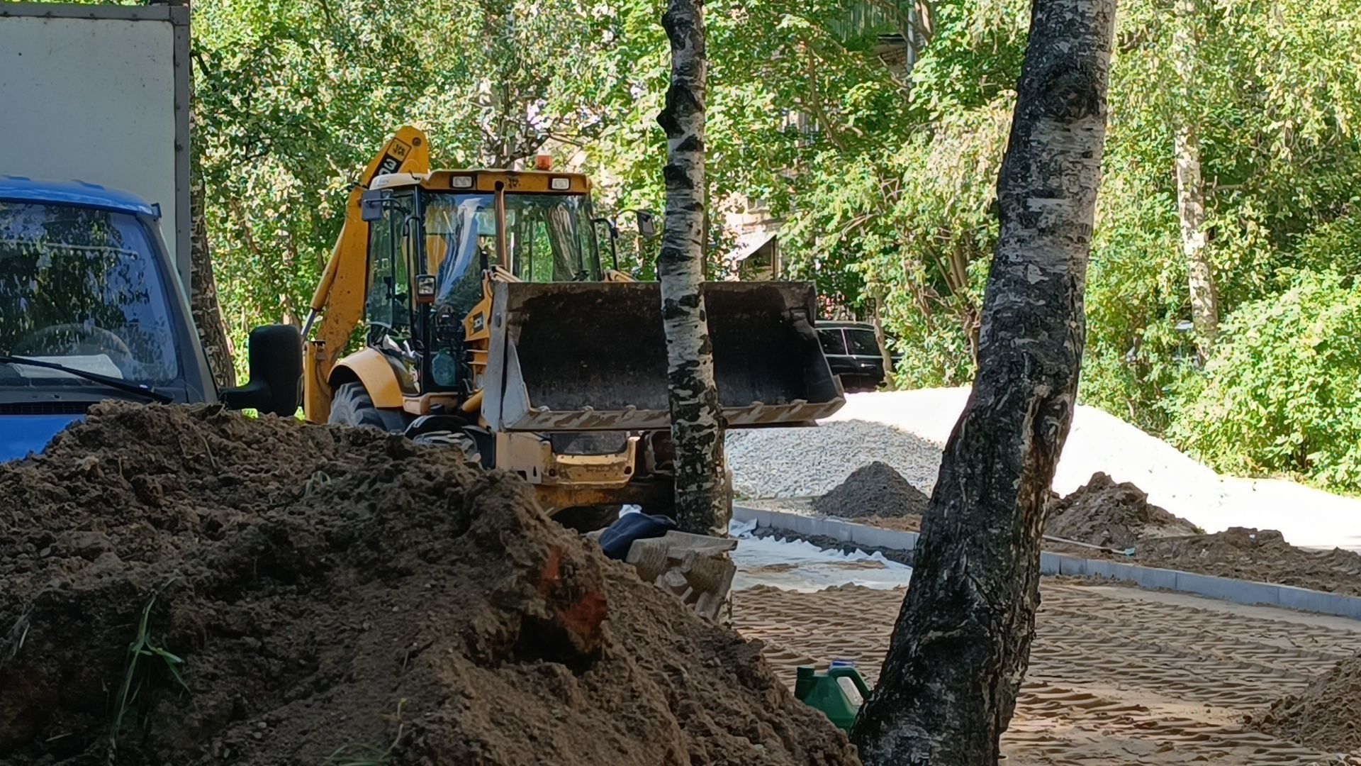 детская площадка, двор, лобня,