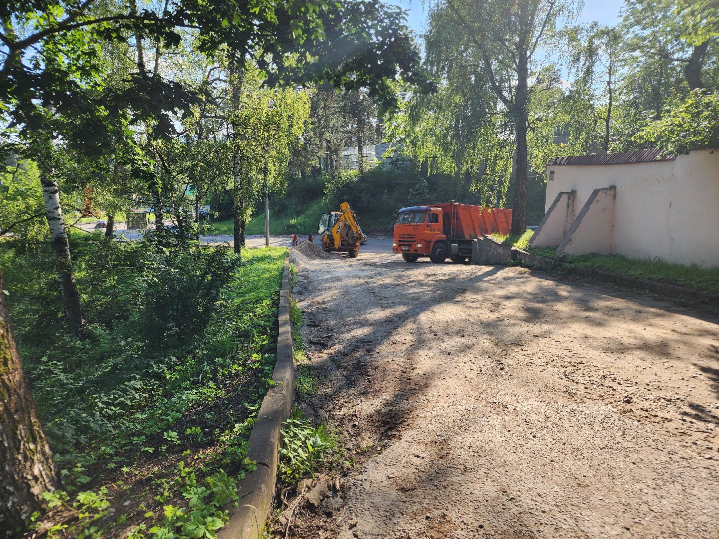 сергиево-посадский городской округ, хотьково, 1-я больничная, ремонт автомобильных дорог, елизаветинская больница,